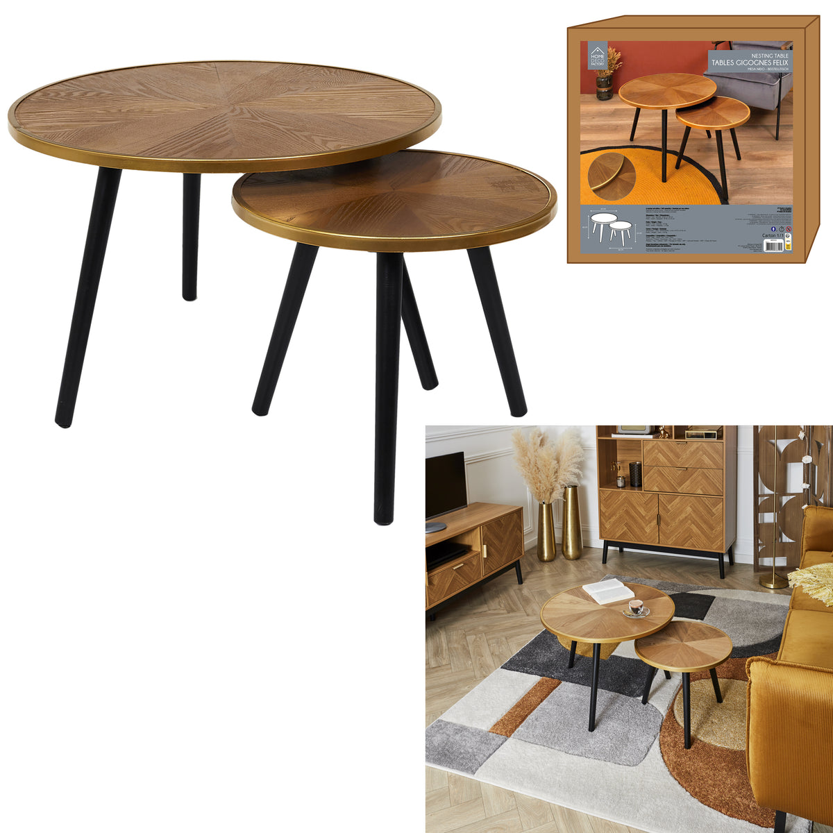 Table Gigogne Felix X2