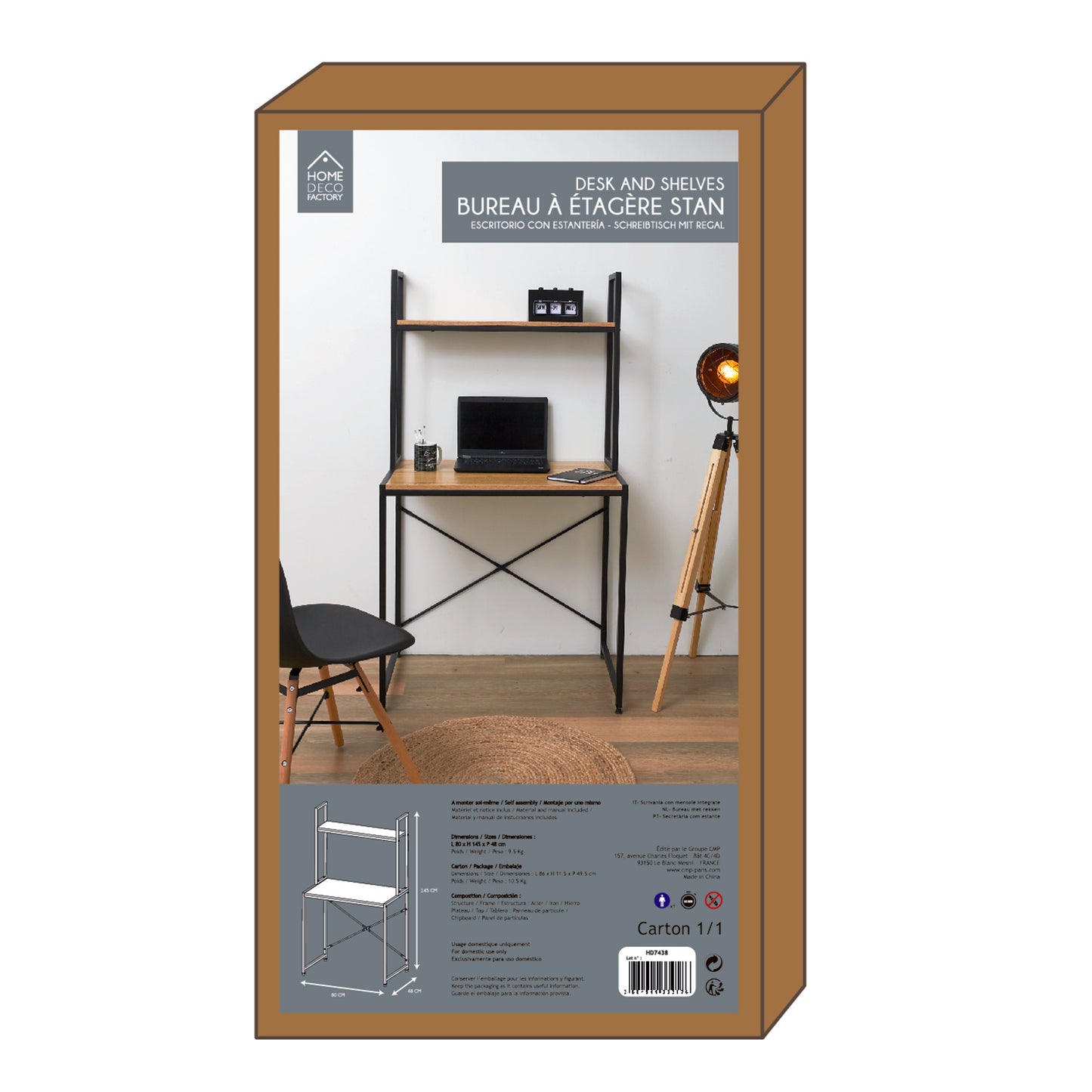 Bureau Etagere Stan
