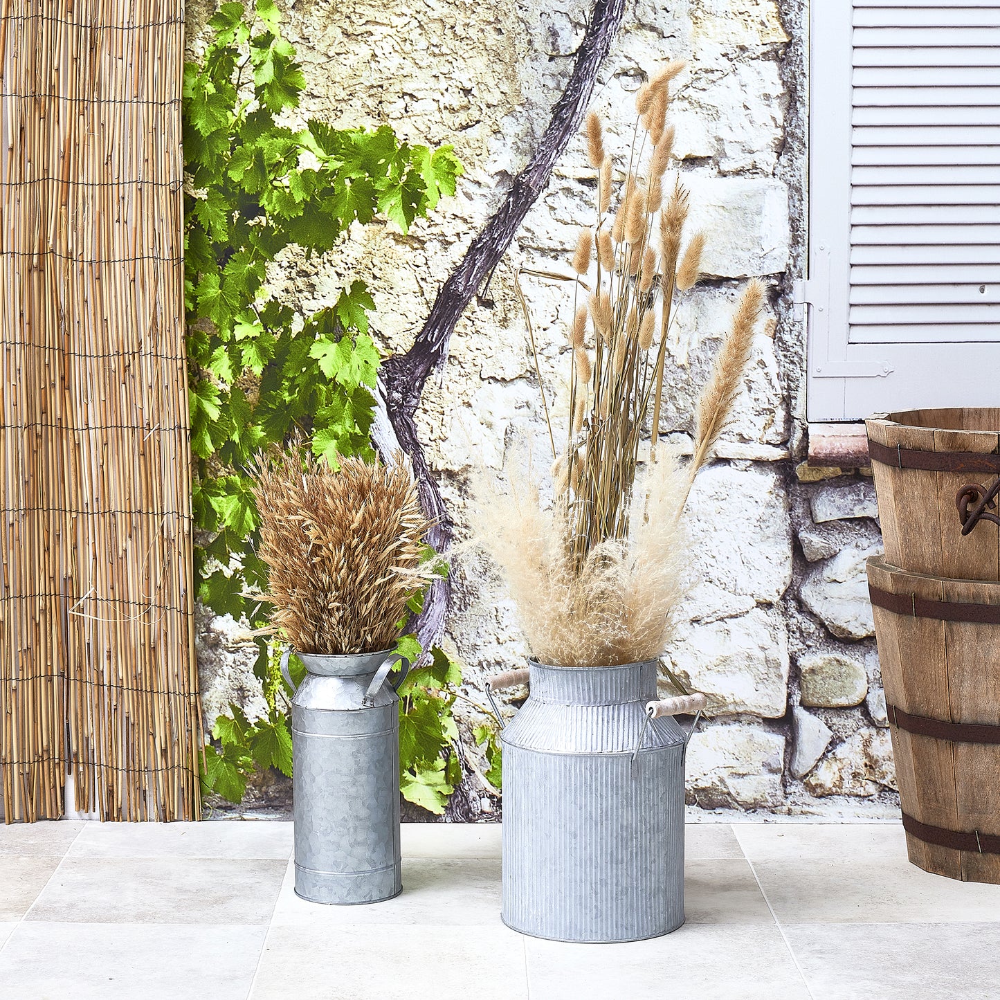 Vase En Forme De Pot A Lait Pm