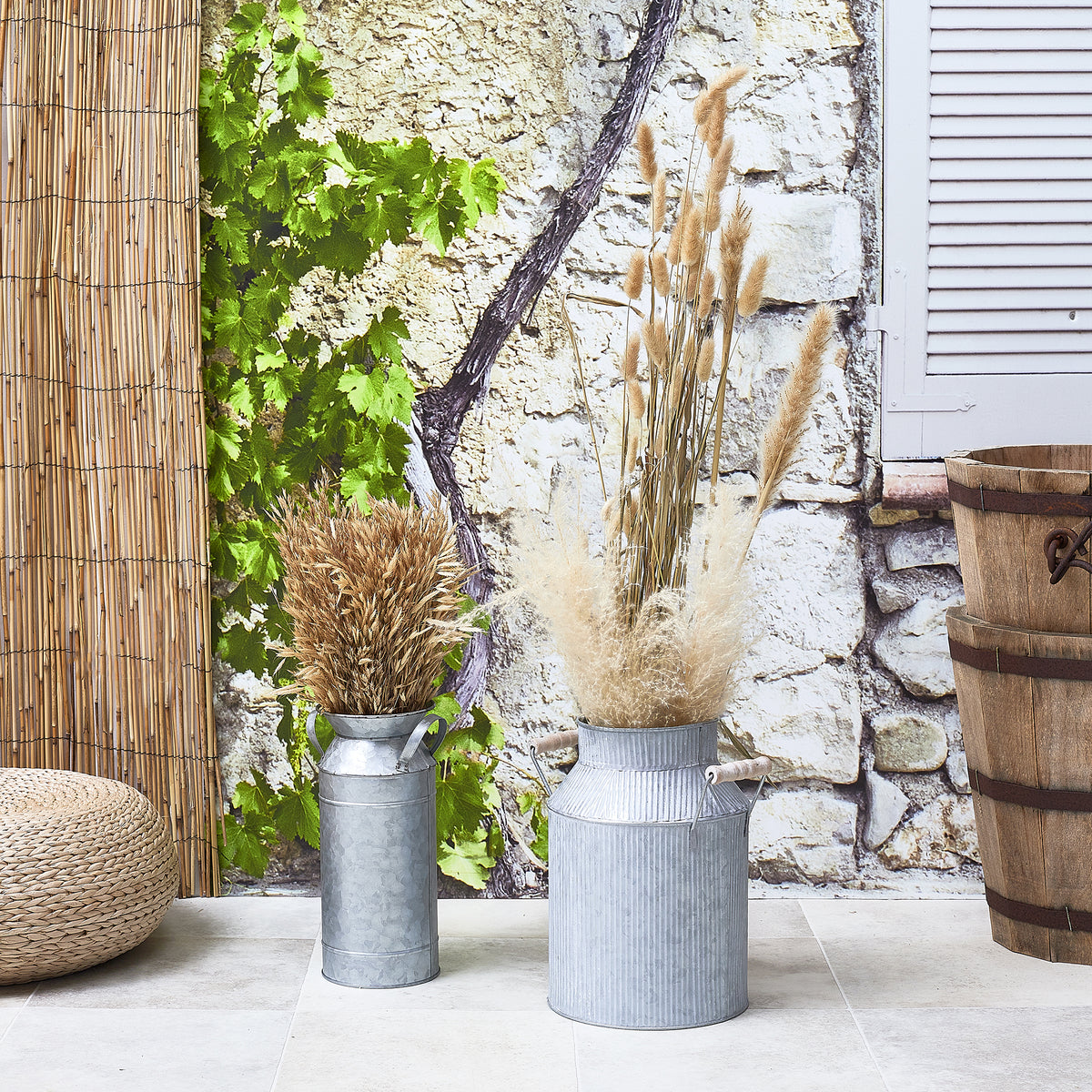 Vase En Forme De Pot A Lait Pm