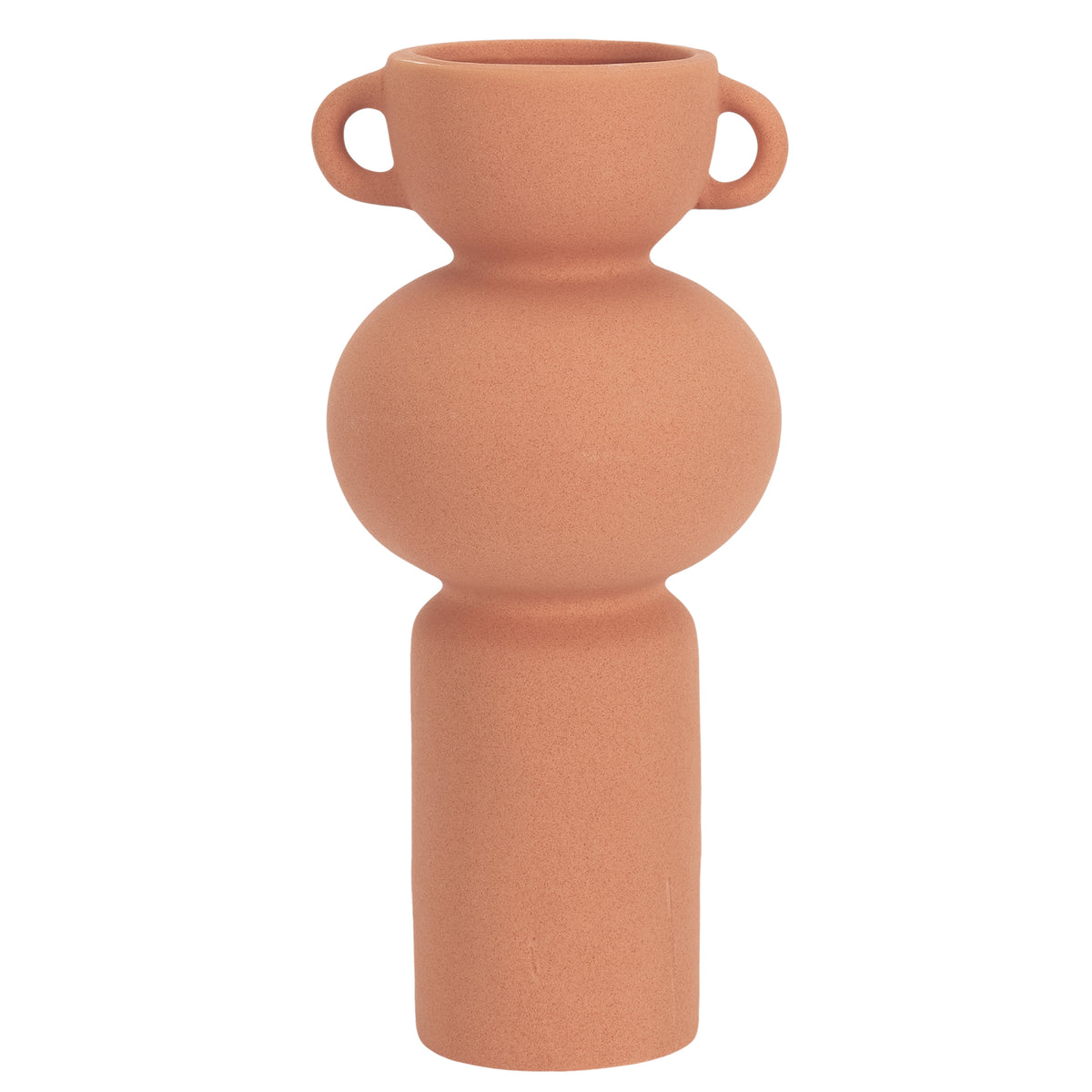 Vase Anse Ceramique Terracotta Arty H25.5Cm