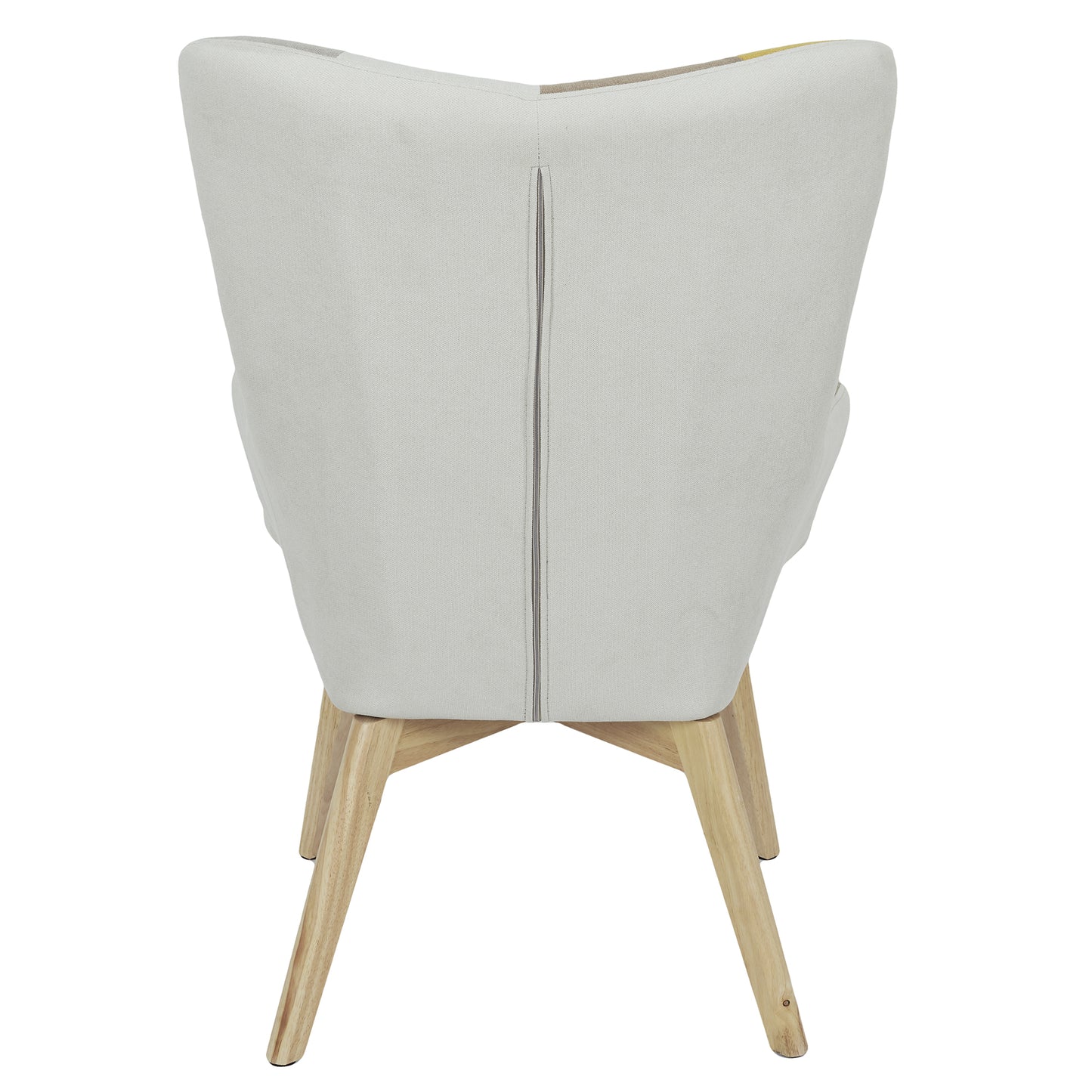 Fauteuil Helsinki Patchwork Jaune
