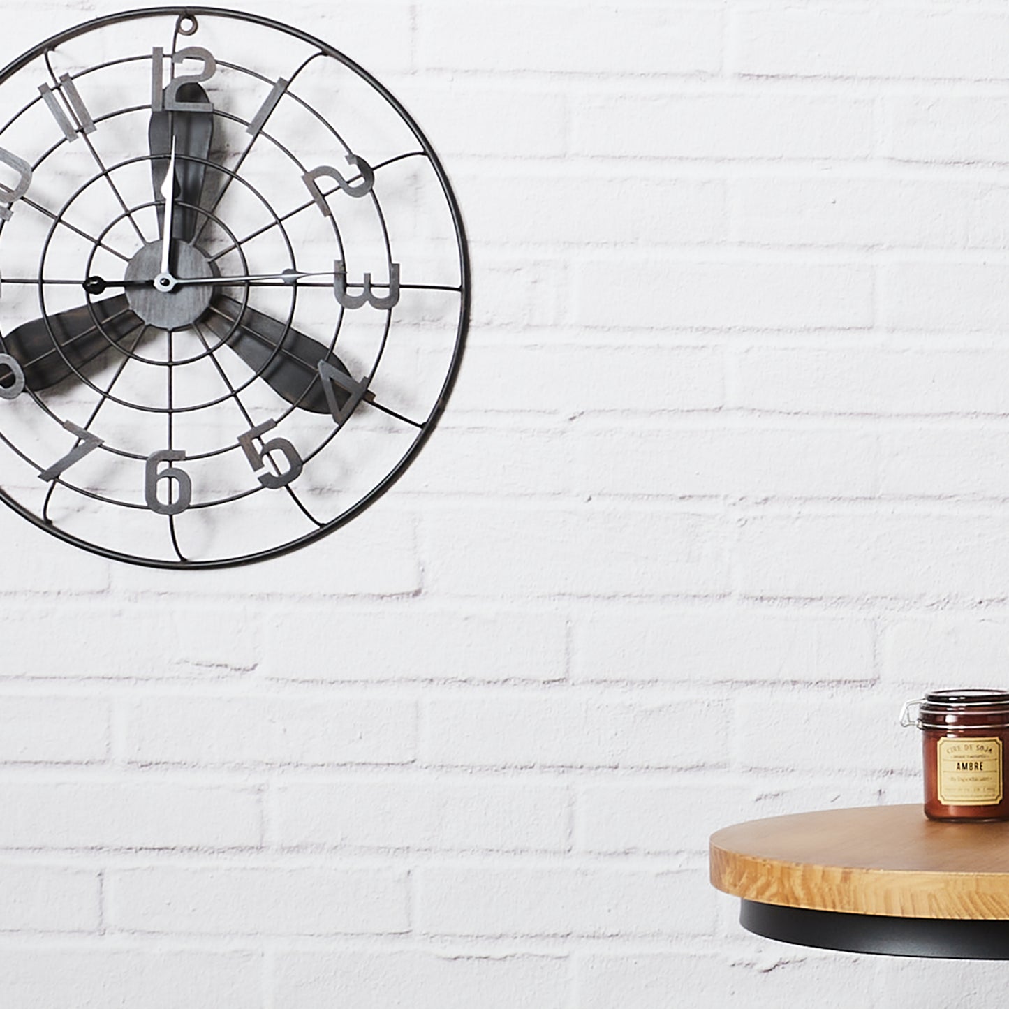 Horloge Indus D50Cm