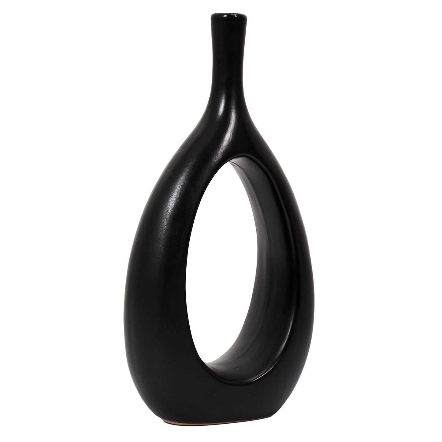 Lot De 2 Vases Curve Noir