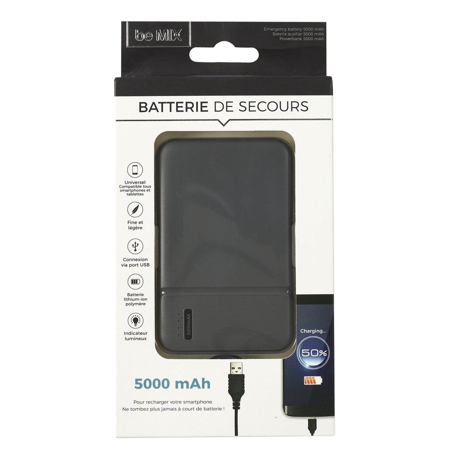 Batterie De Secours 5000 Mah