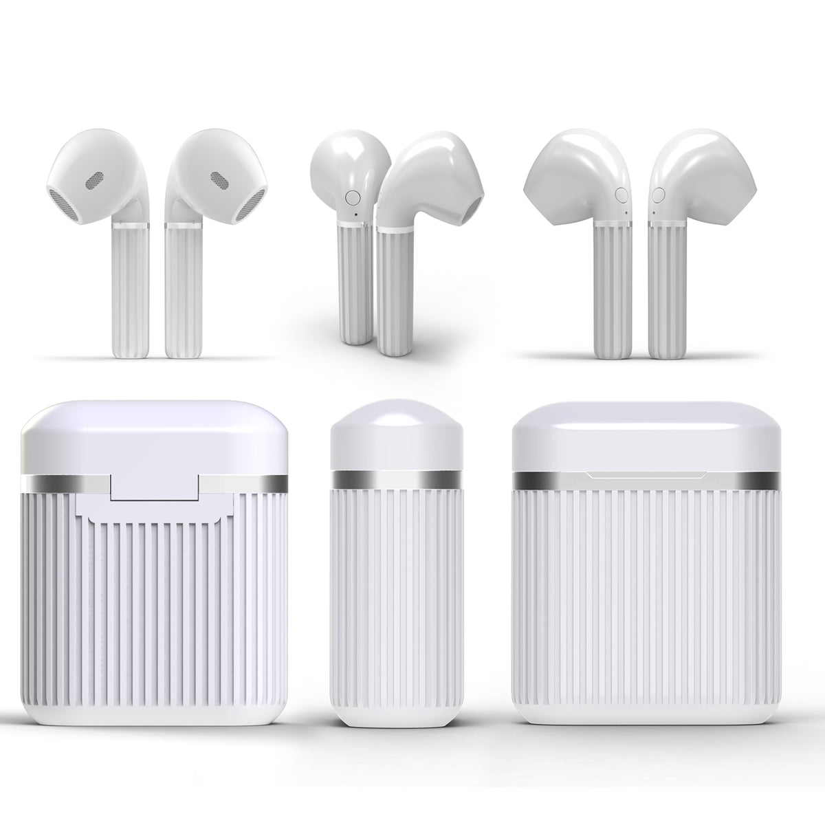 Ecouteurs Earbox Power Induction Blanc