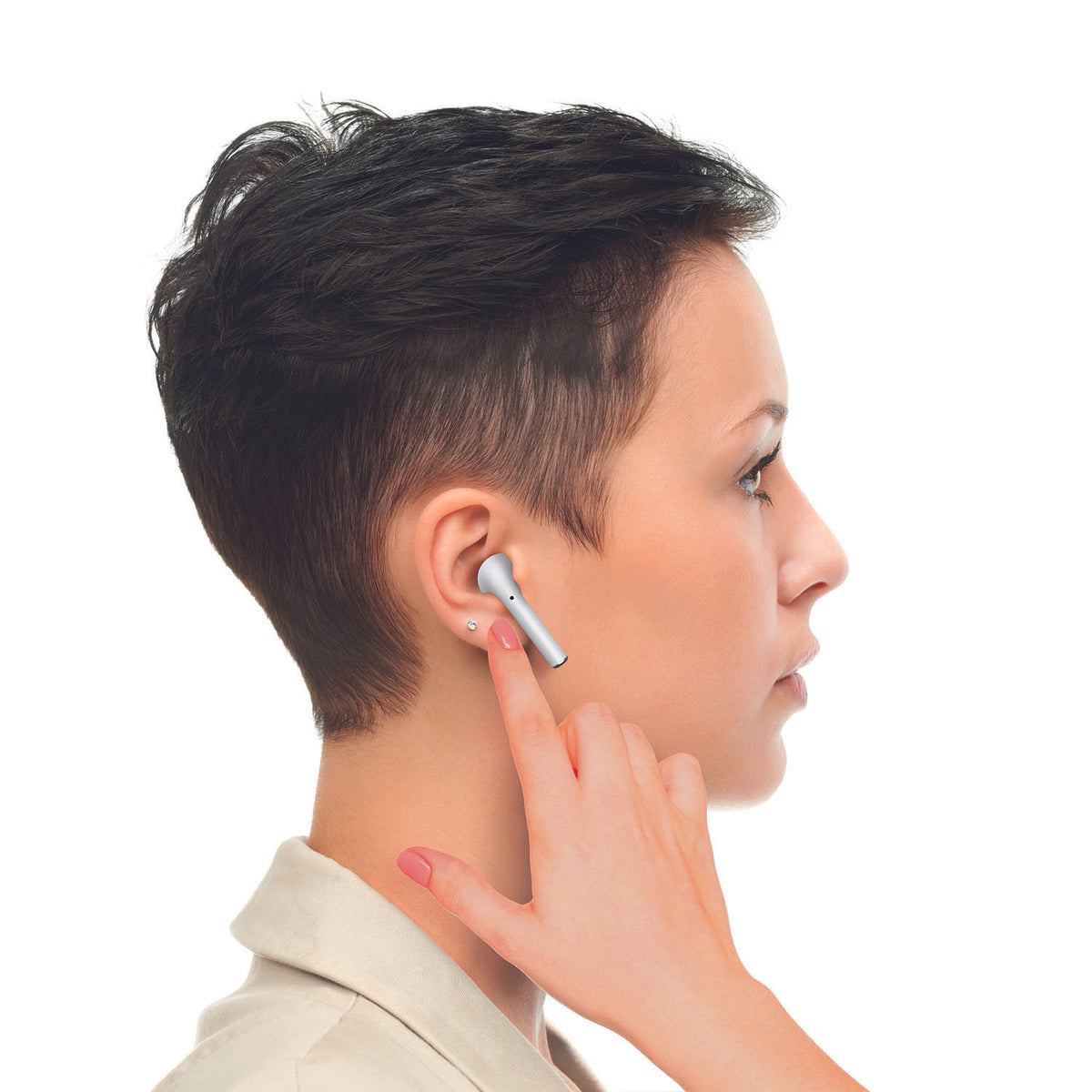 Ecouteurs Earbox Pro Induction Blanc