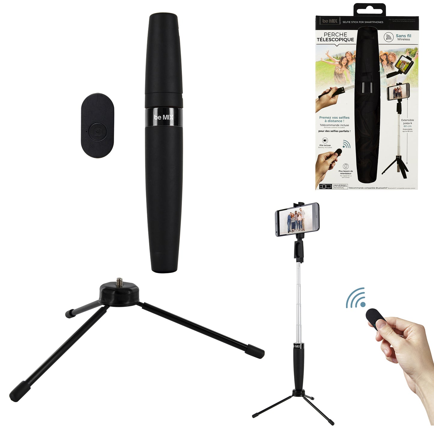 Perche Selfie Smartphone Sans Fil