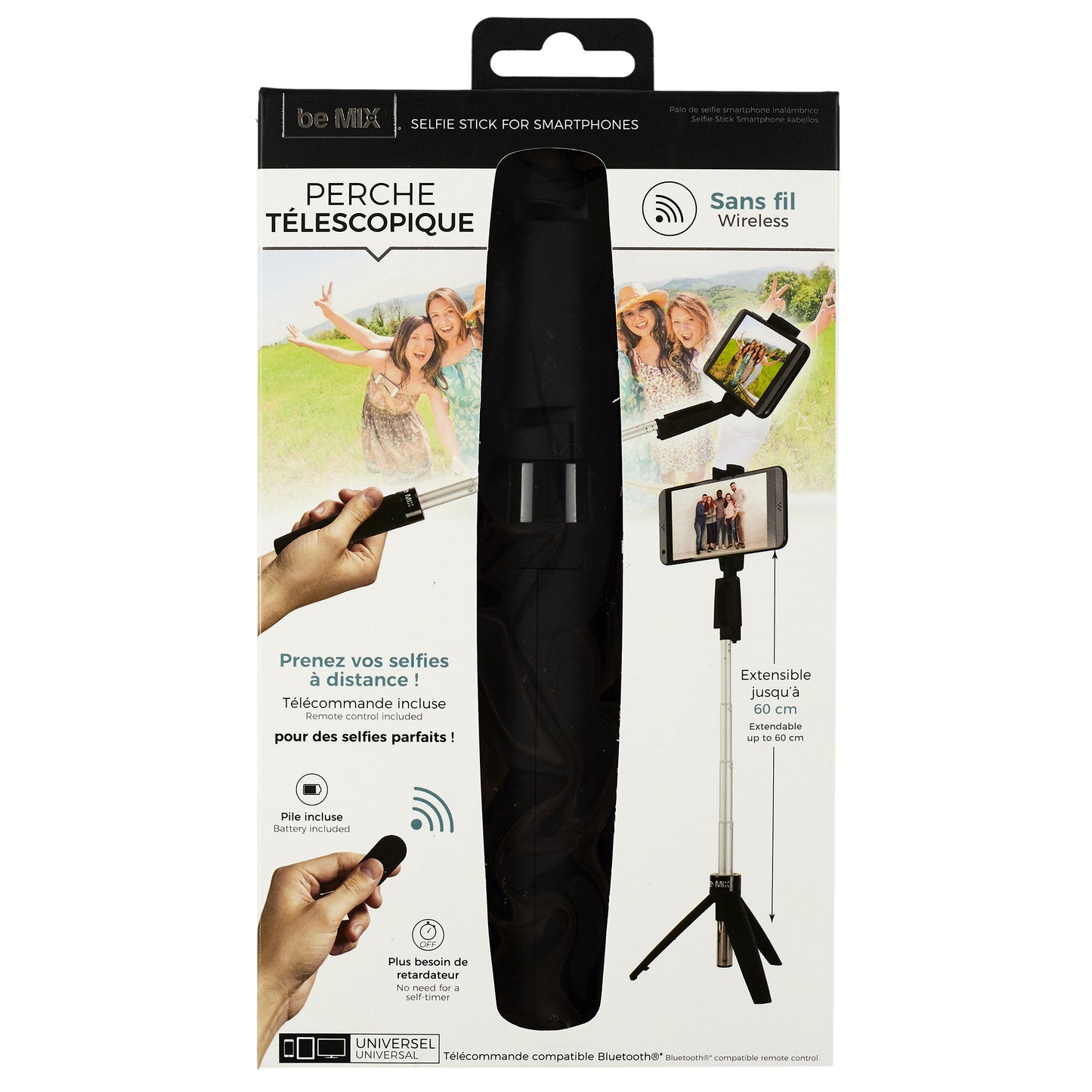 Perche Selfie Smartphone Sans Fil