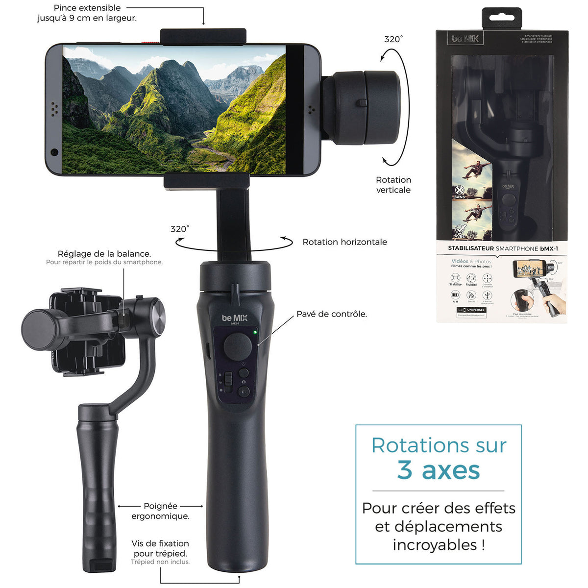 Stabilisateur Smartphone