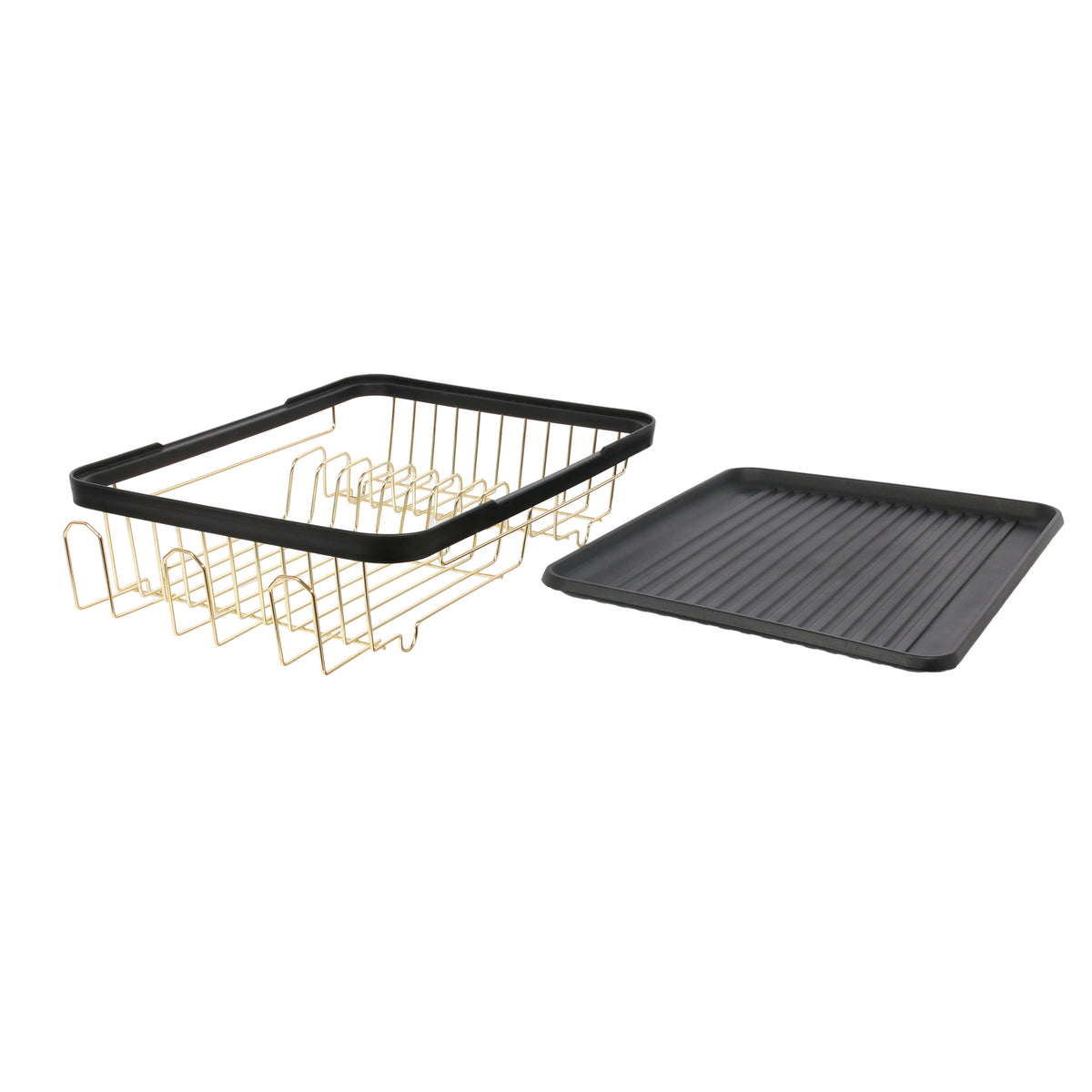 Egouttoir Chic Noir Et Dore