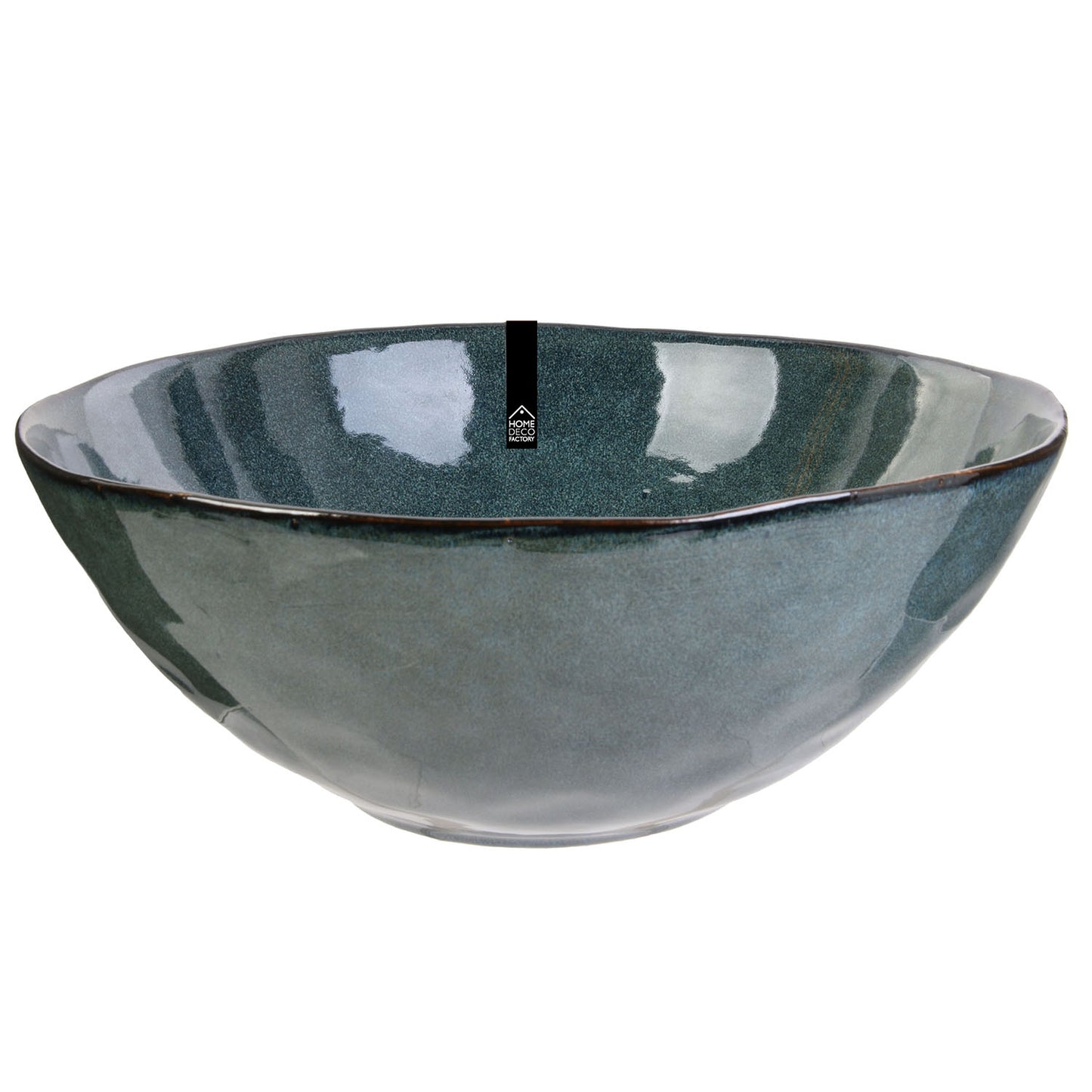 Saladier 3L D28Cm H11Cm Au Gres Du Temps Bleu