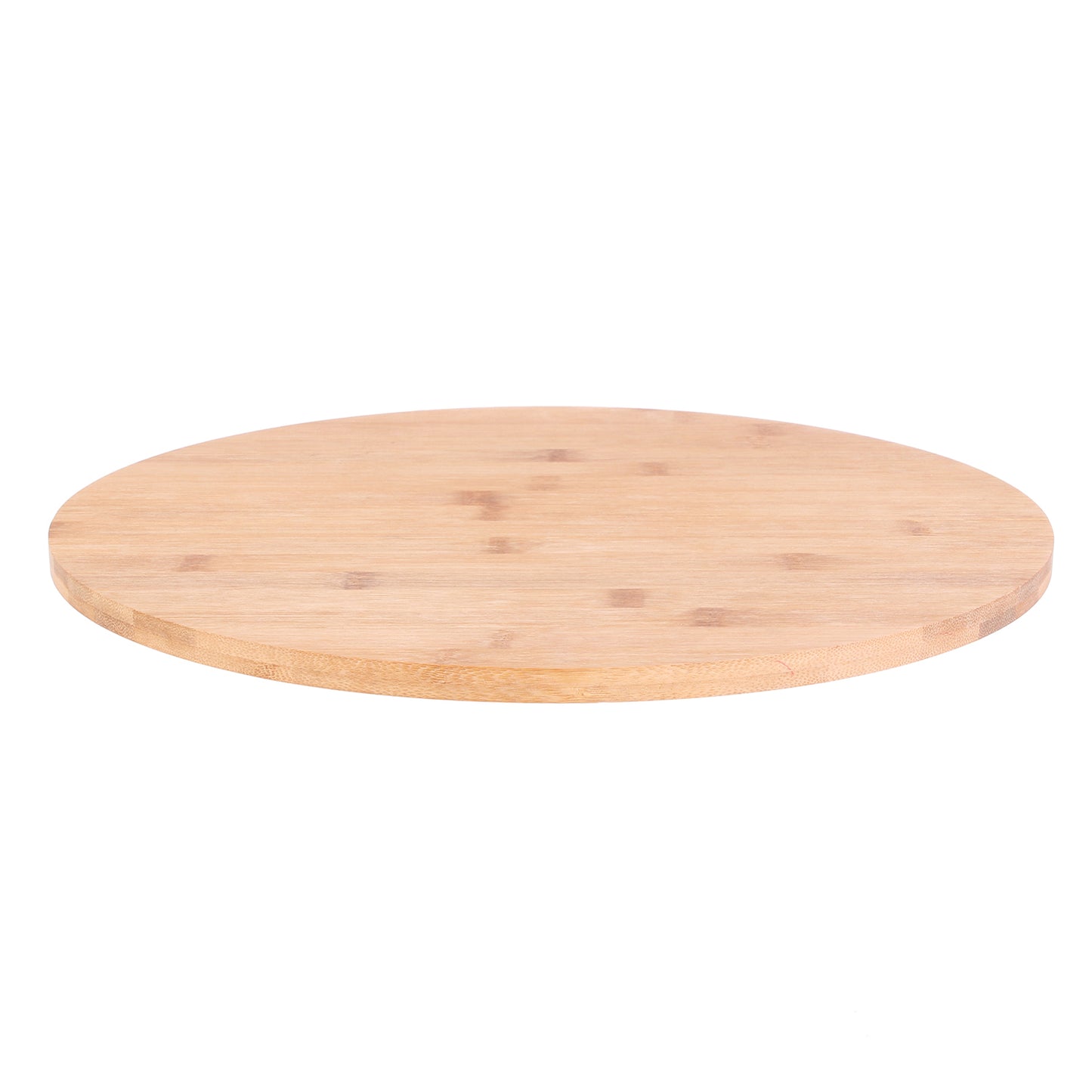 Plateau Rond Tournant En Bambou