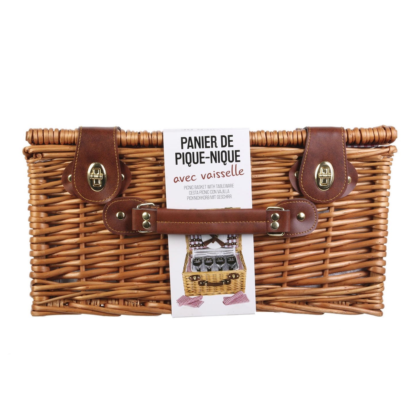 Panier Pique Nique Avec Vaisselle