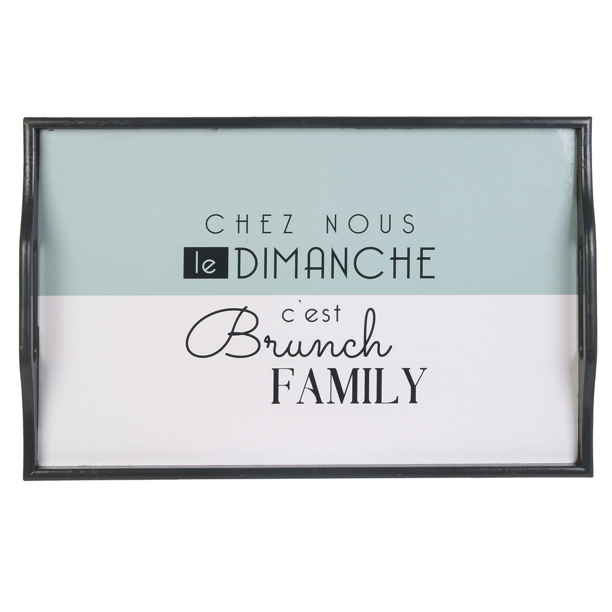 Plateau Brunch Famille 46X30X18Cm