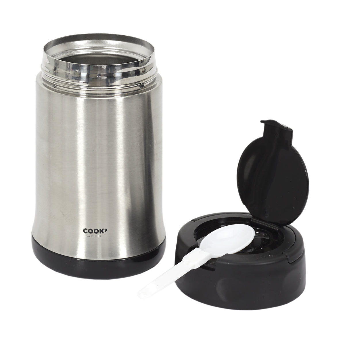 Bol A Soupe Isotherme Avec Couvert Inox 50Cl