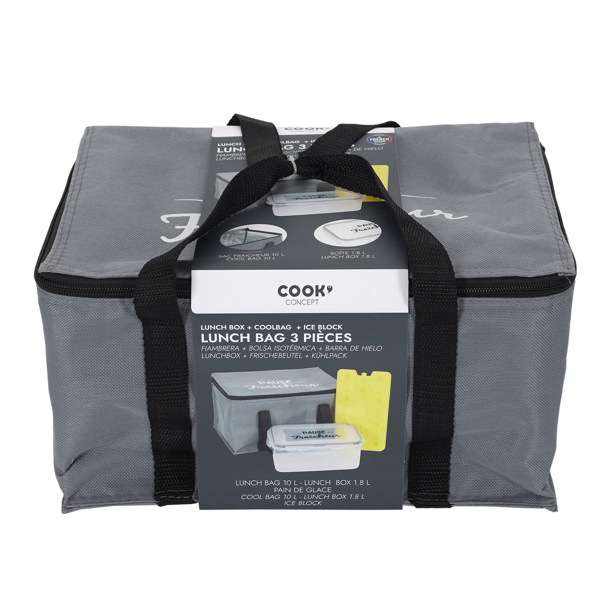 Grand Sac Fraicheur Pain De Glace Et Lunch Box