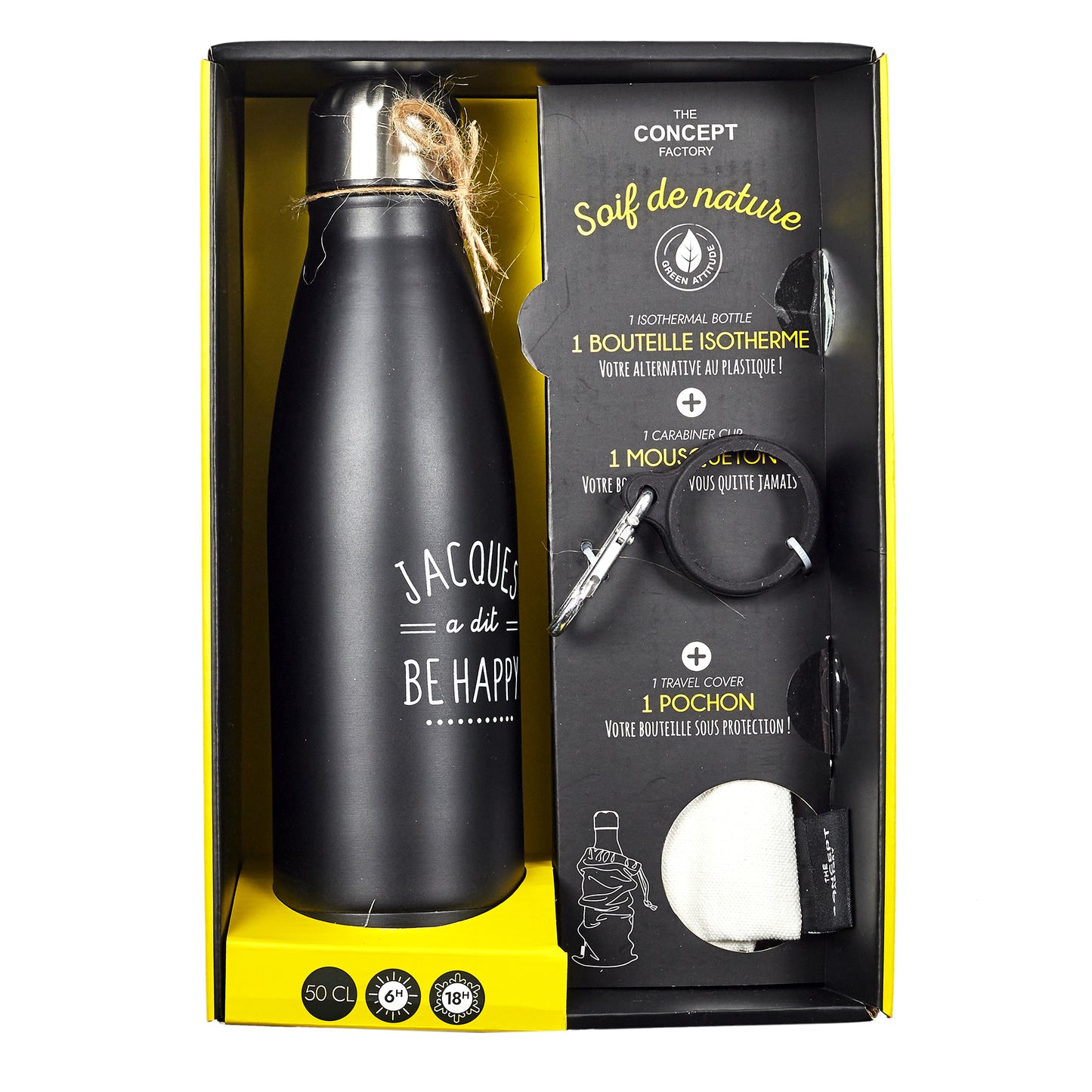 Bouteille Isotherme Jacques A Dit Coffret 50Cl