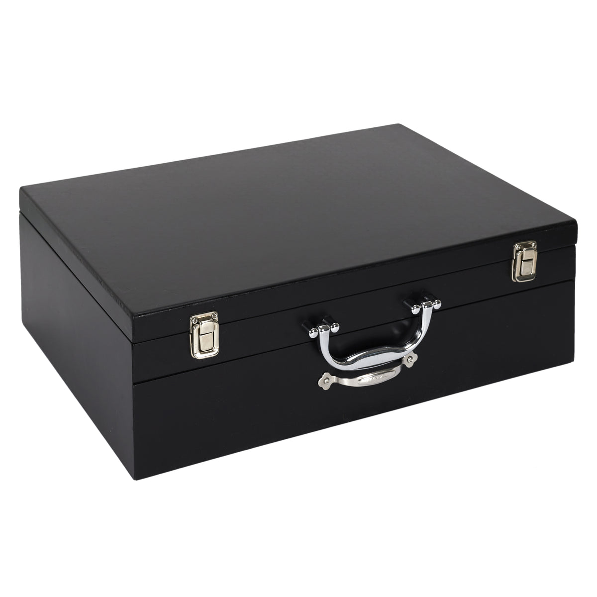 Menagere 84 Pieces Coffret En Bois Avec Tiroir
