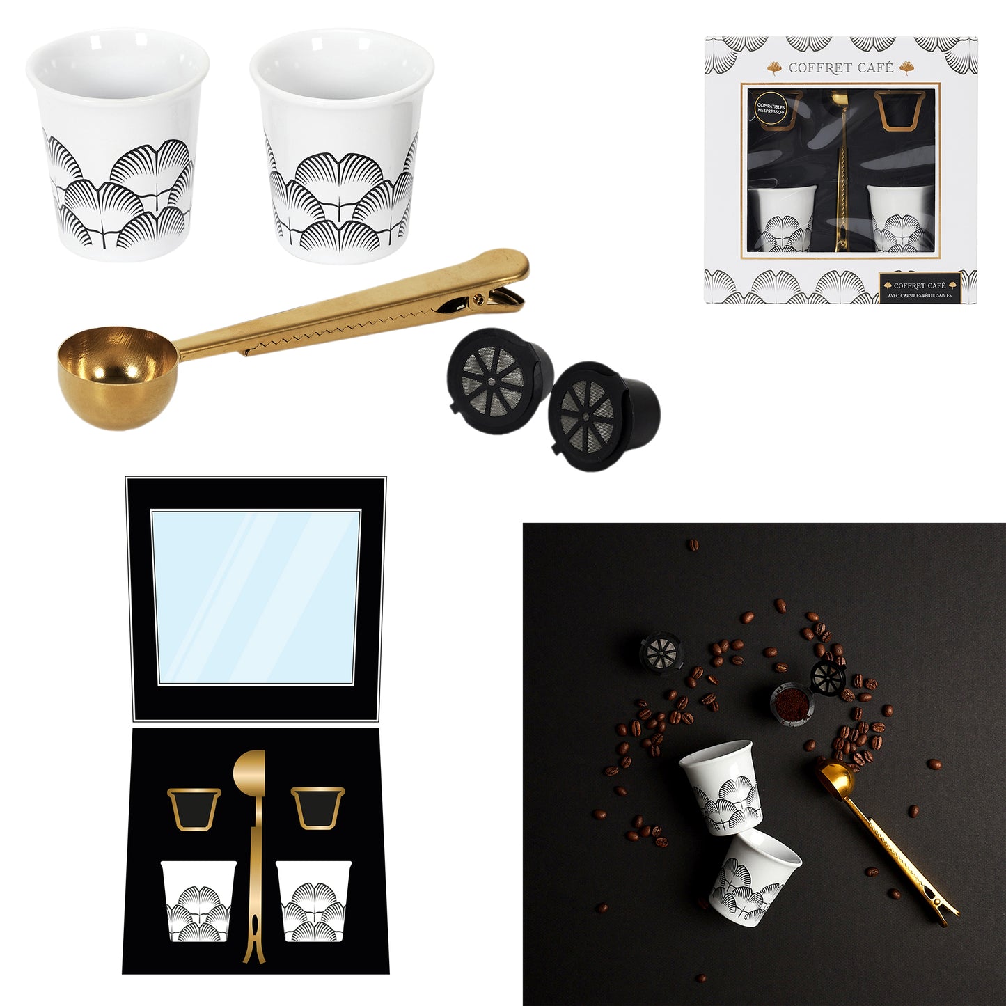 Coffret Cadeau Cafe Ginkgo