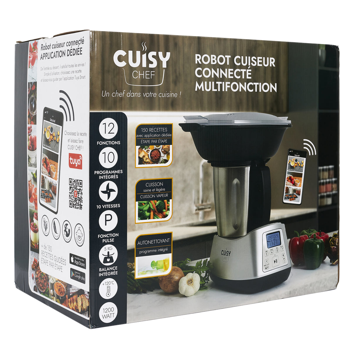 Cuisychef Robot De Cuisine Multifonction