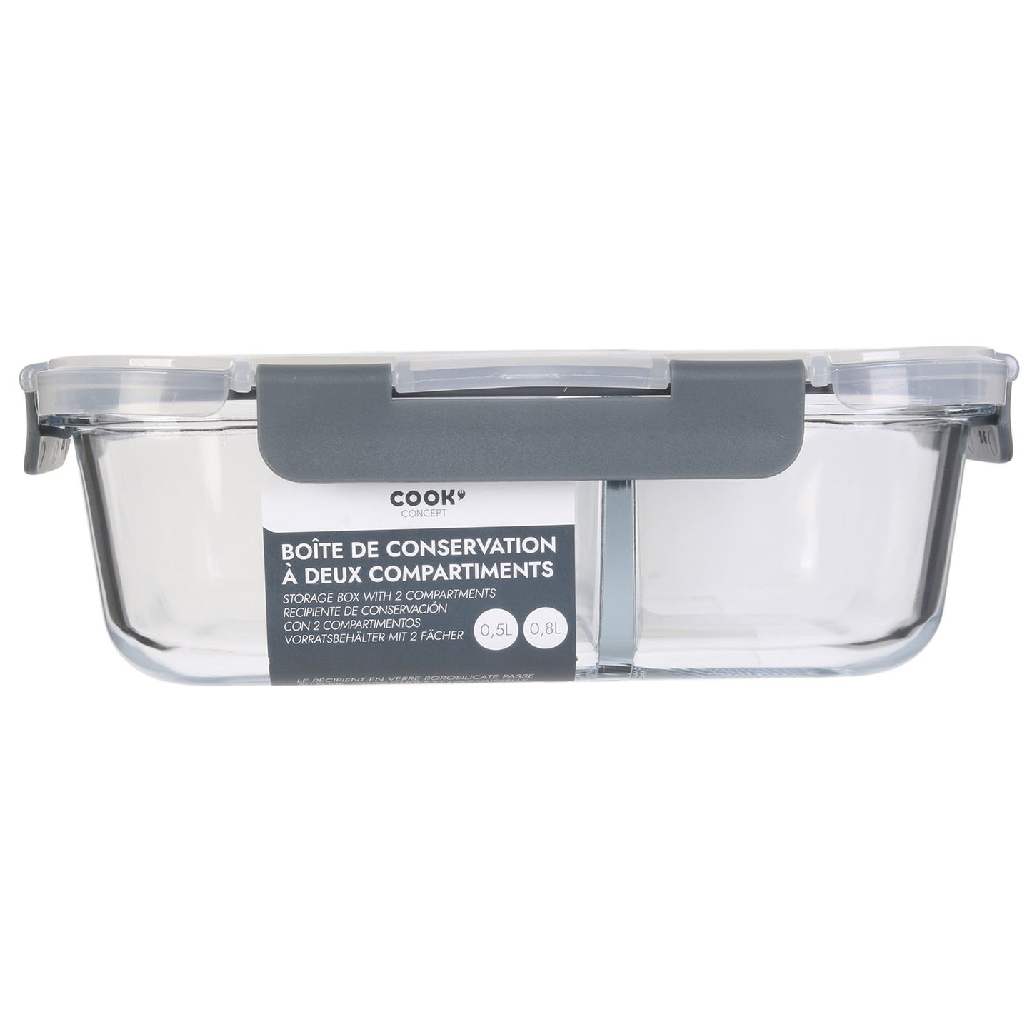 Boite De Conservation A 2 Compartiments
