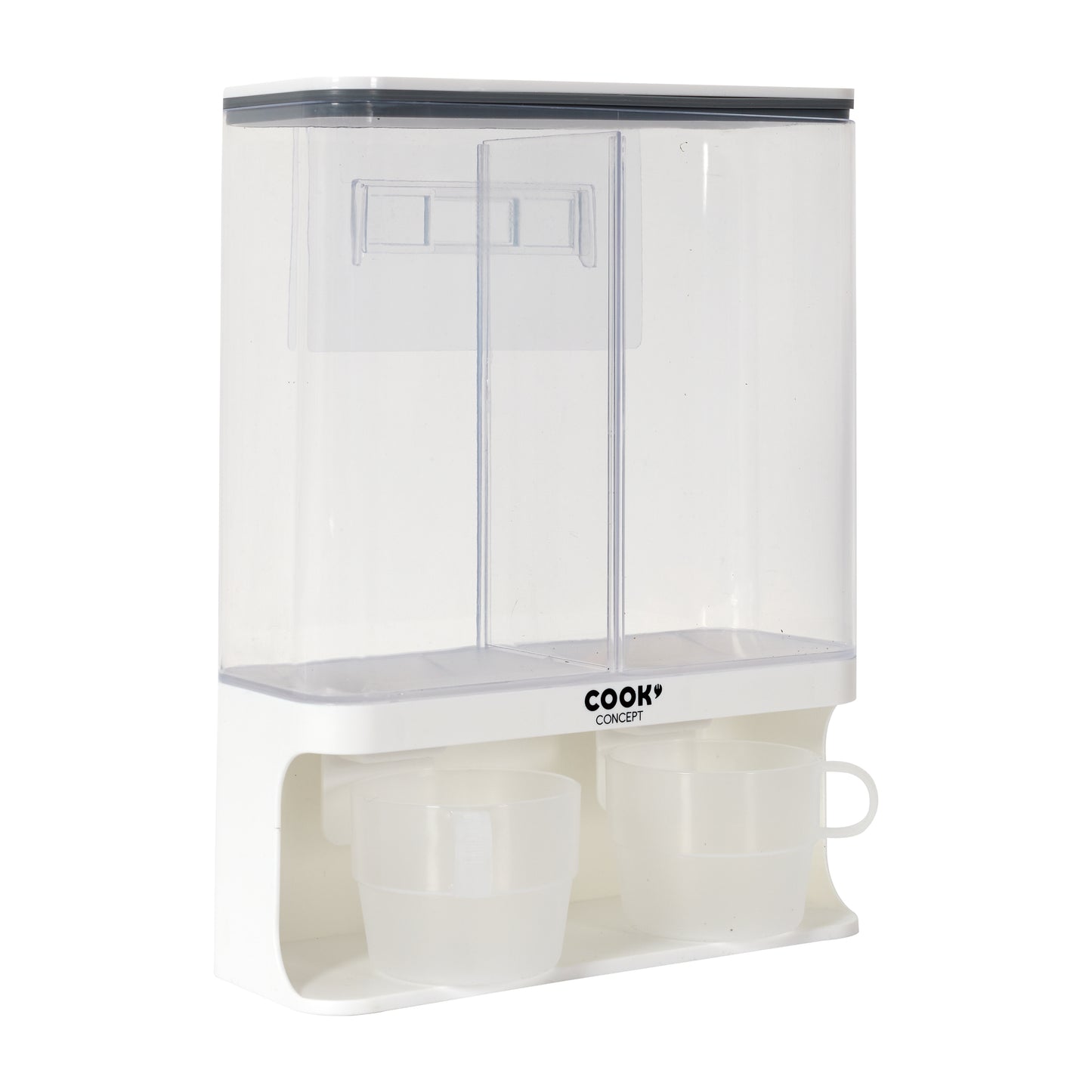 Distributeur 2 Compartiments 3L Avec Recipient