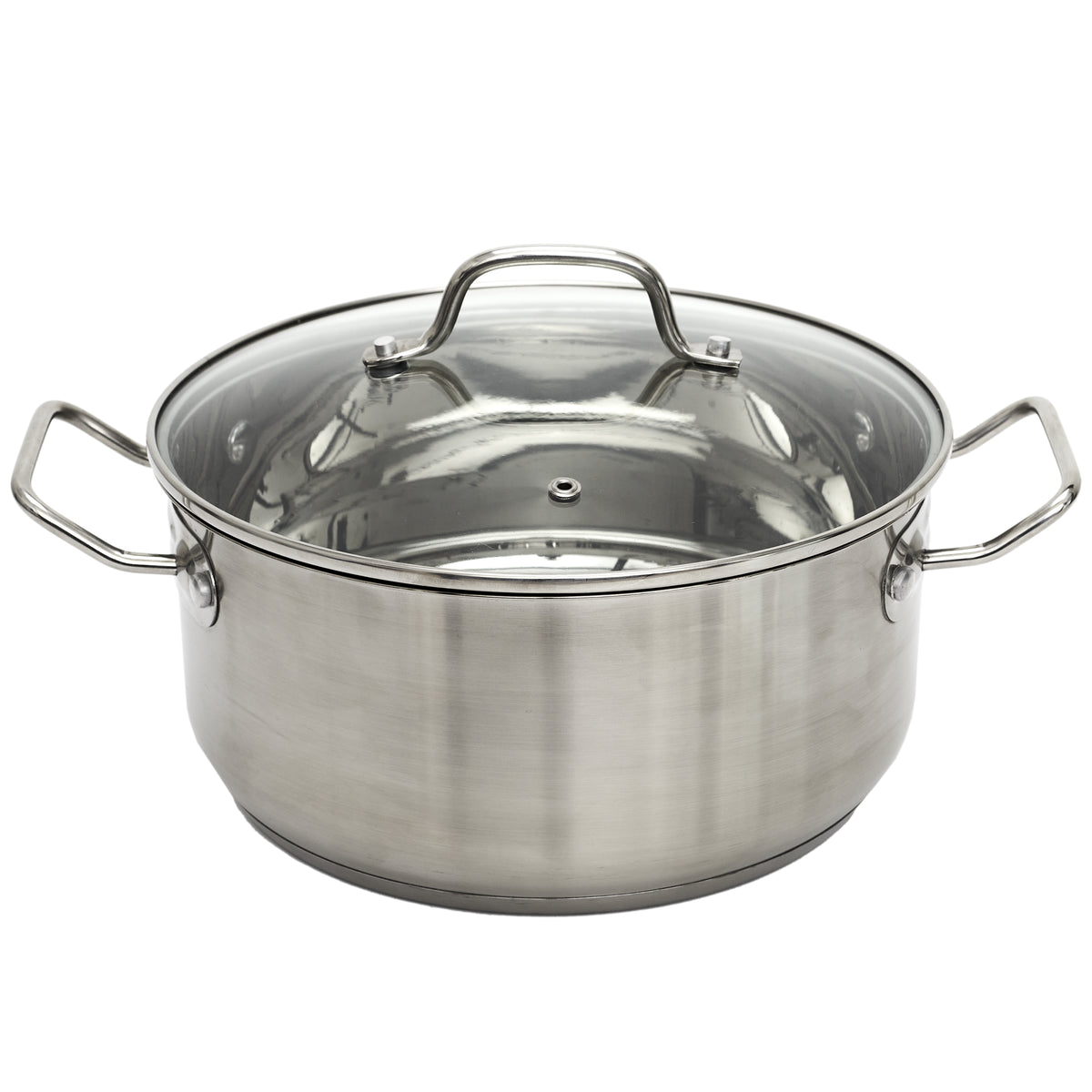 Faitout 28Cm Avec Couvercle En Verre