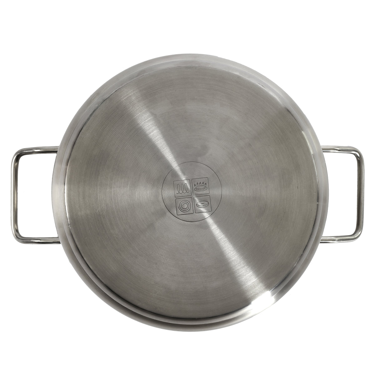 Faitout 28Cm Avec Couvercle En Verre