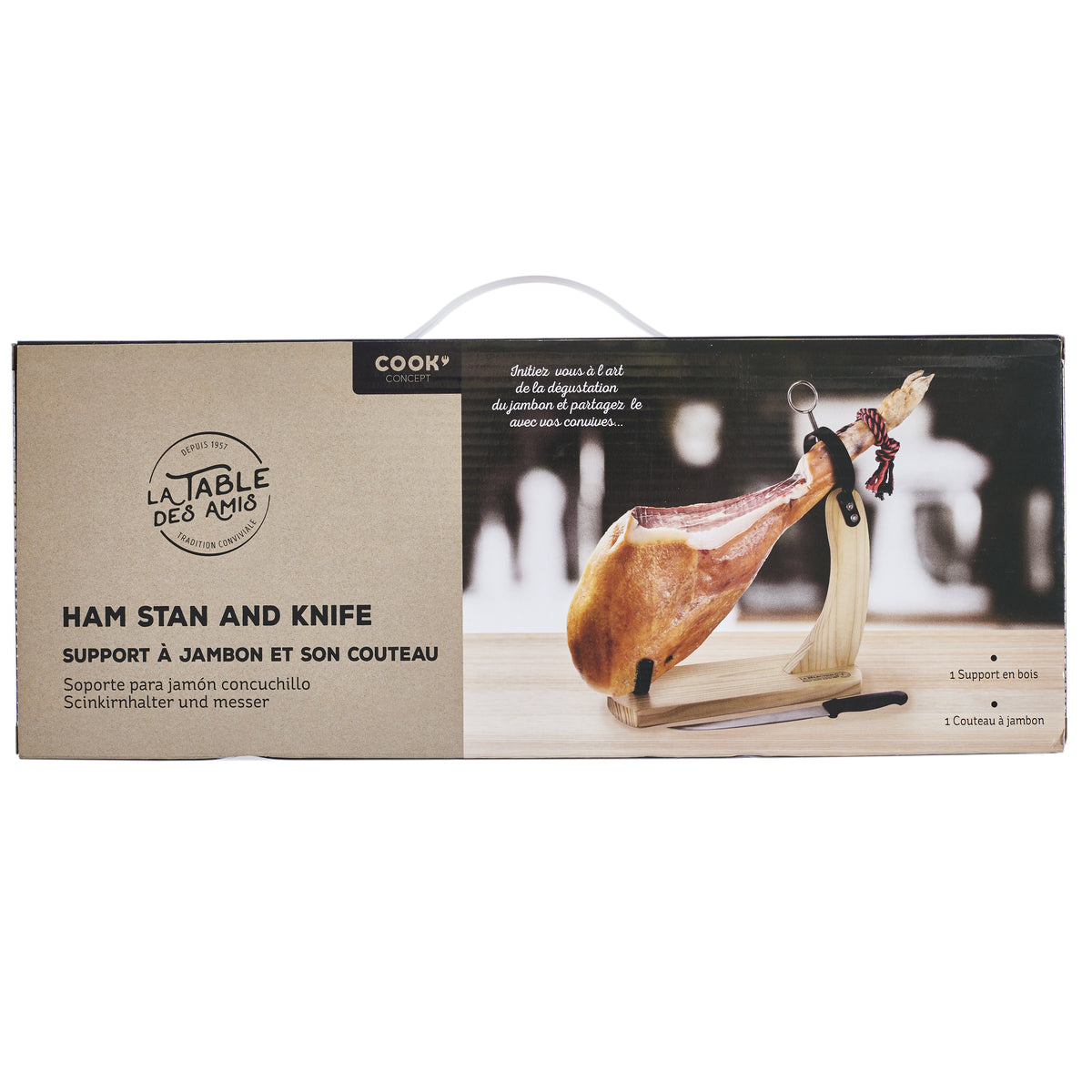 Support Jambon Avec Couteau