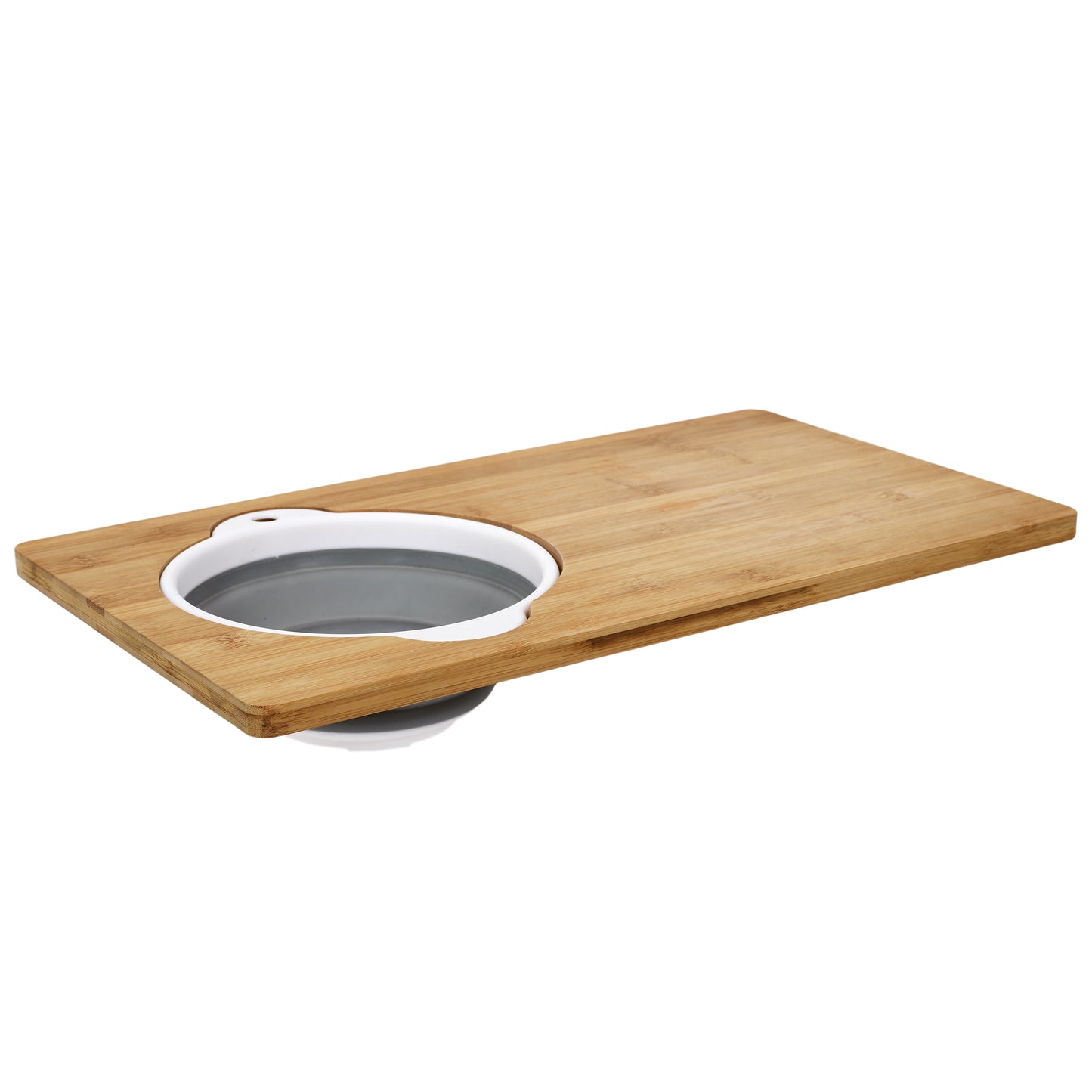 Planche A Decouper Bambou Passoire Integree