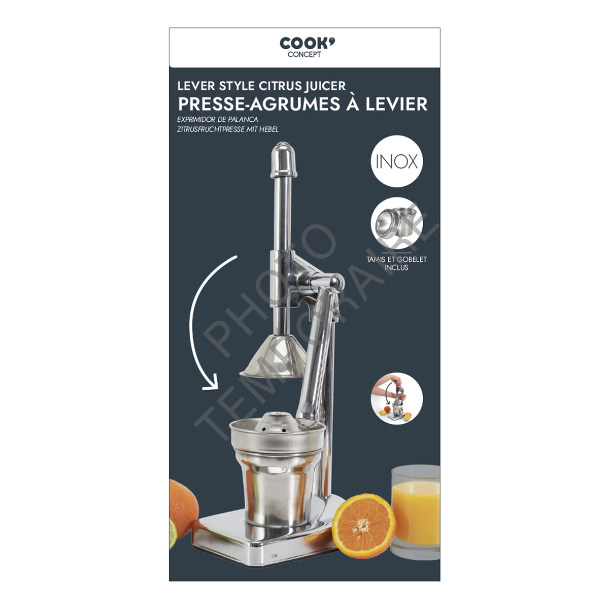 Presse Agrumes A Levier