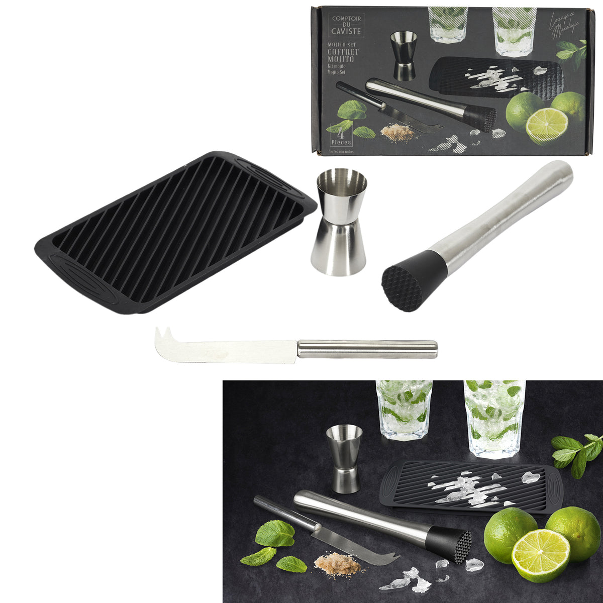 Coffret A Mojito 4 Accessoires