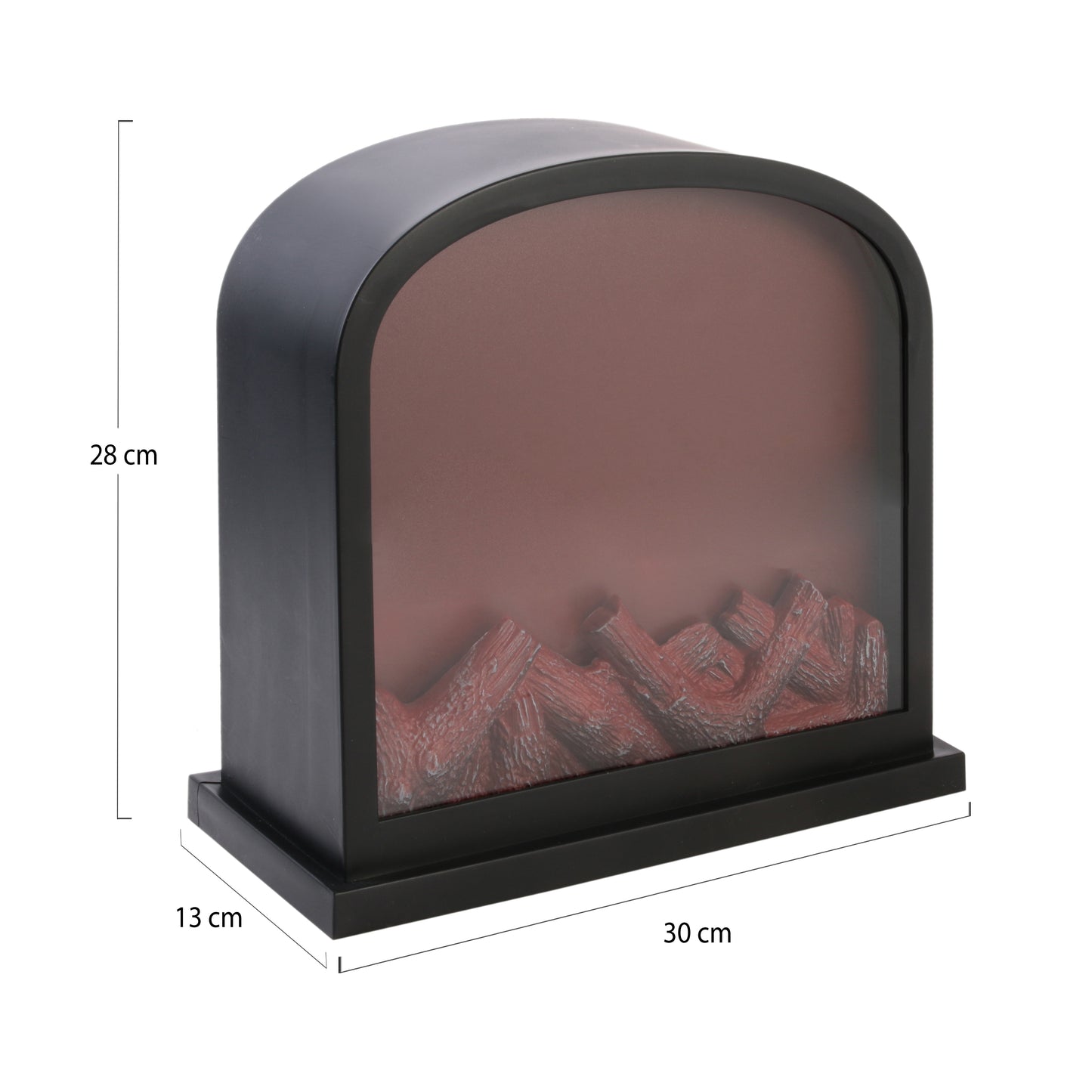Cheminee Decorative Led 30X13X28Cm