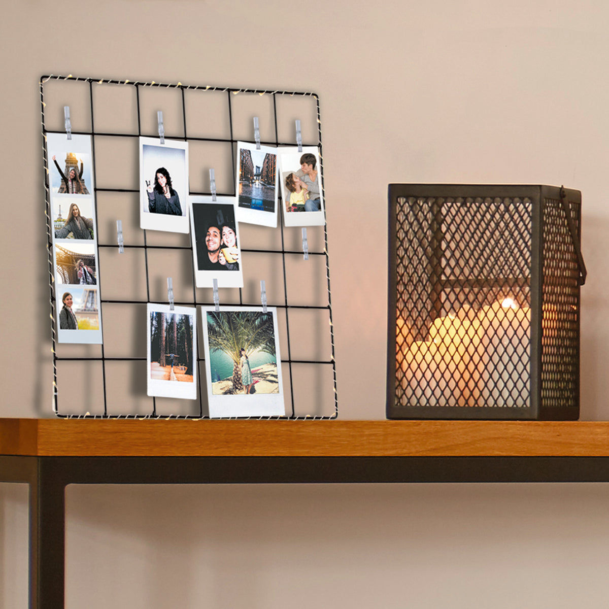 Cadre Photo Led Avec Pinces