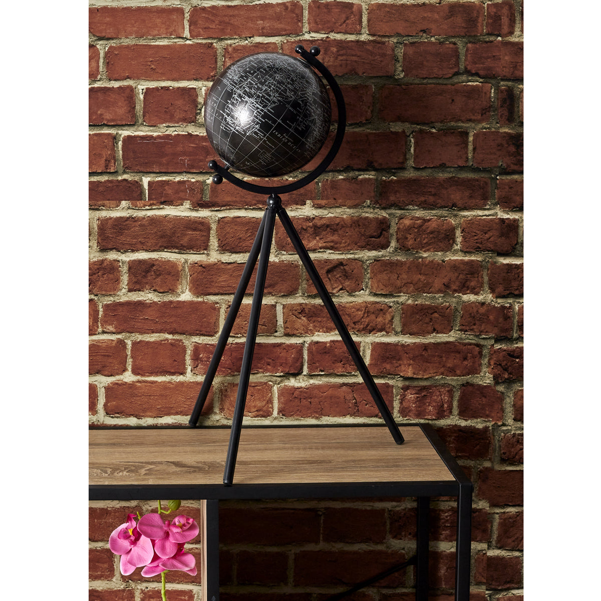 Globe Terrestre Sur Trepied 55Cm