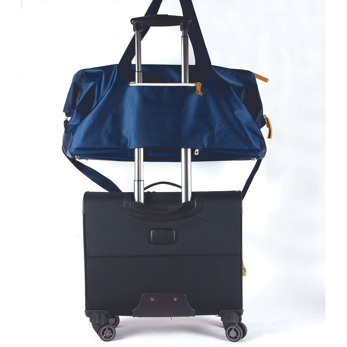 Sac Week End Famille 33X25X55Cm Bleu