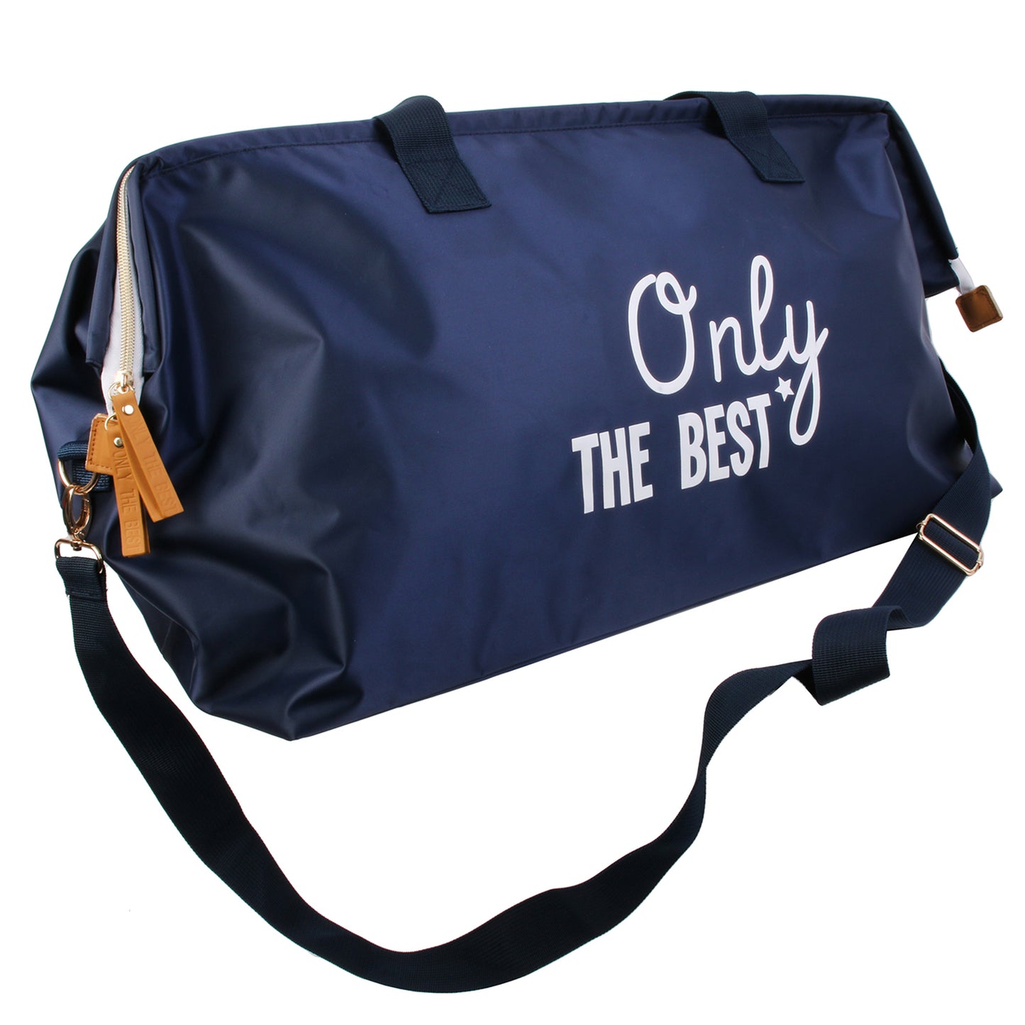 Sac Week End Famille 33X25X55Cm Bleu