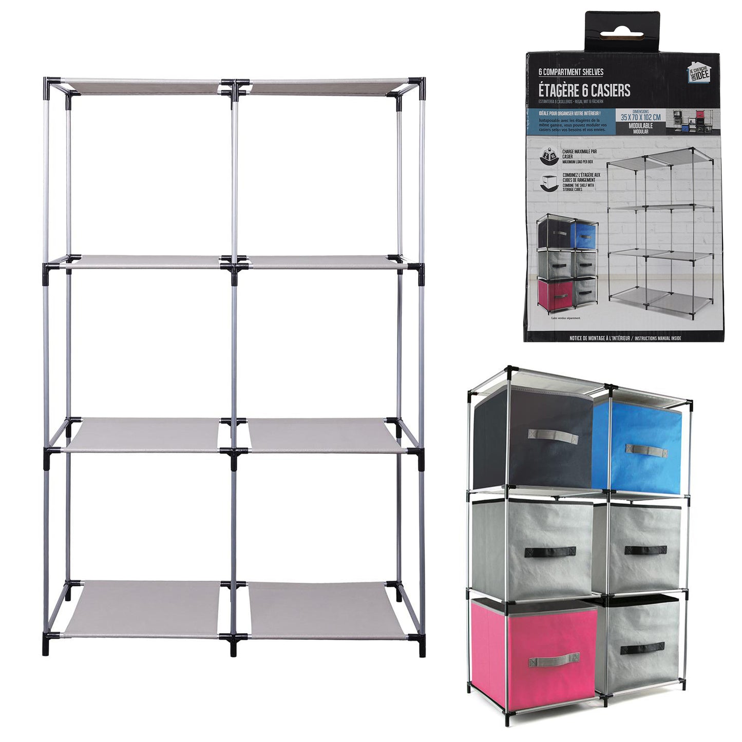 Etagere 6 Casiers