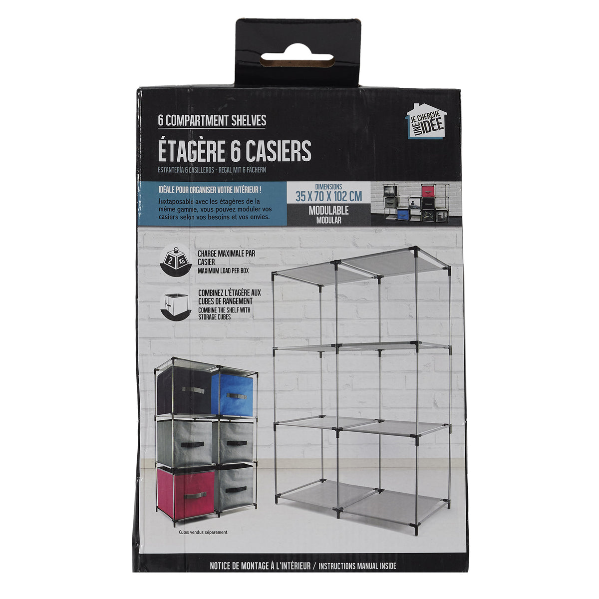 Etagere 6 Casiers