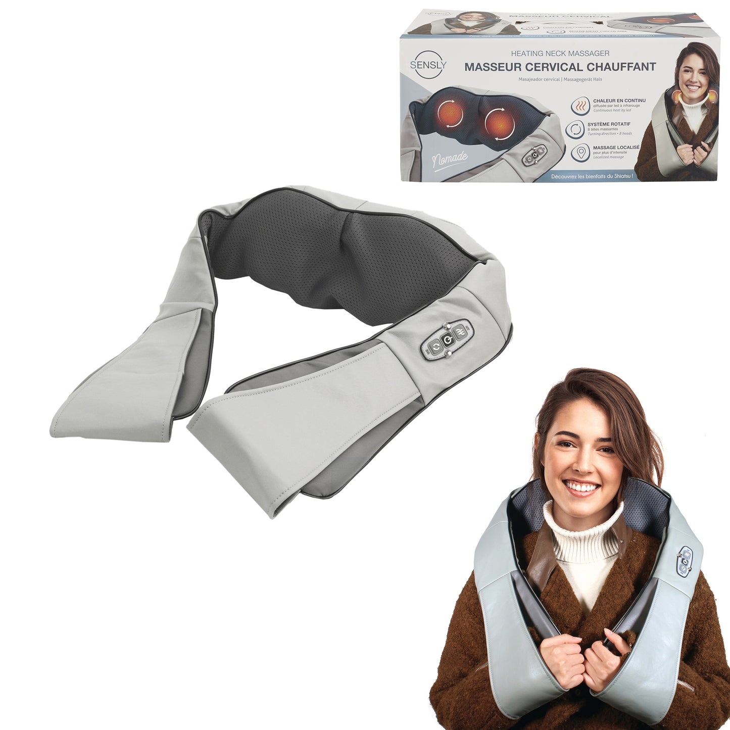 Masseur Cervical Echarpe