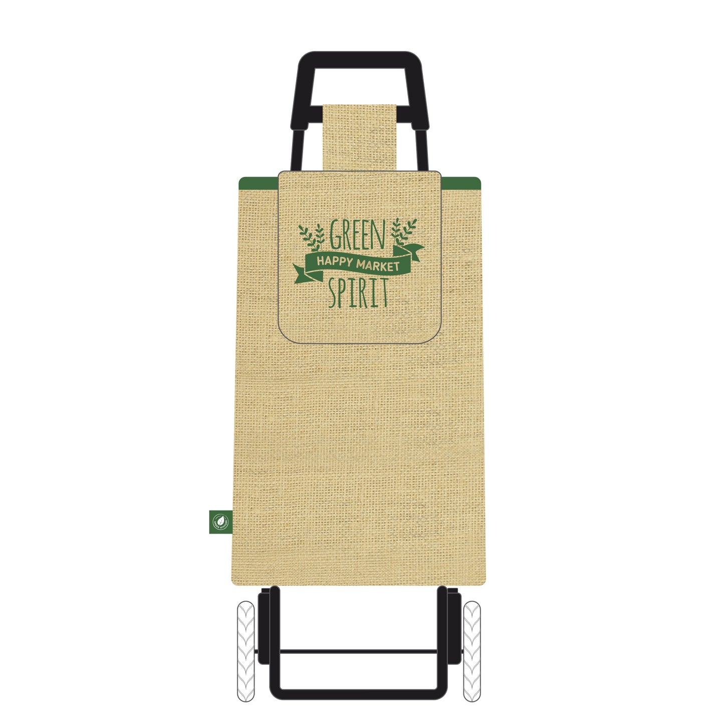 Chariot Toile De Jute
