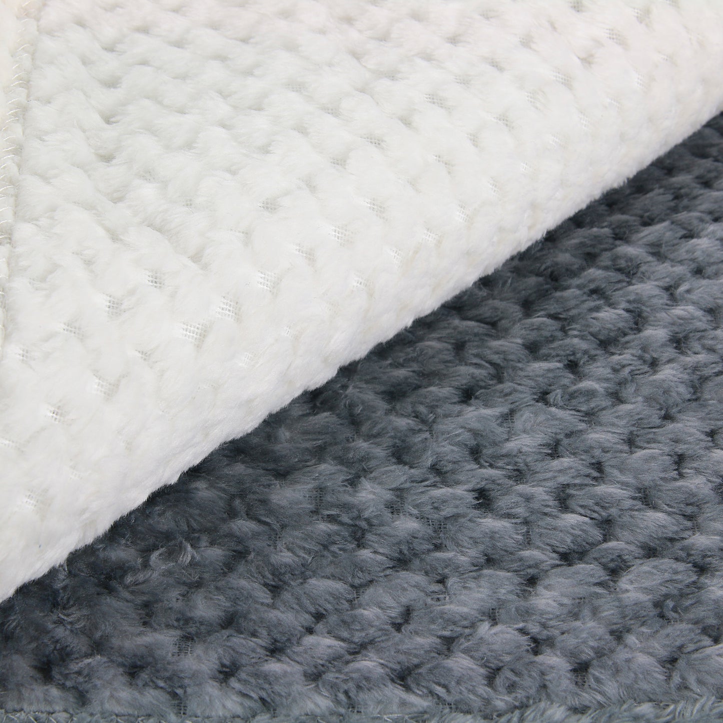 Plaid Nid Abeille Gris Xxl 150X200Cm