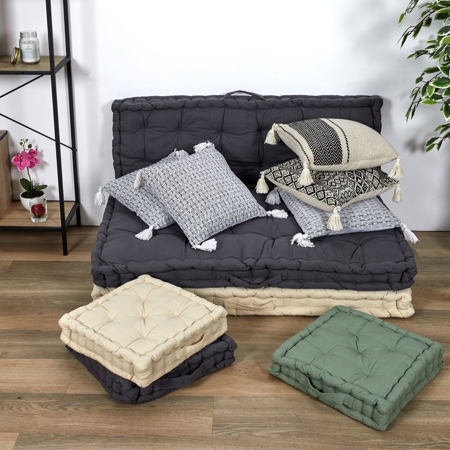 Matelas De Sol Beige 120X80Cm