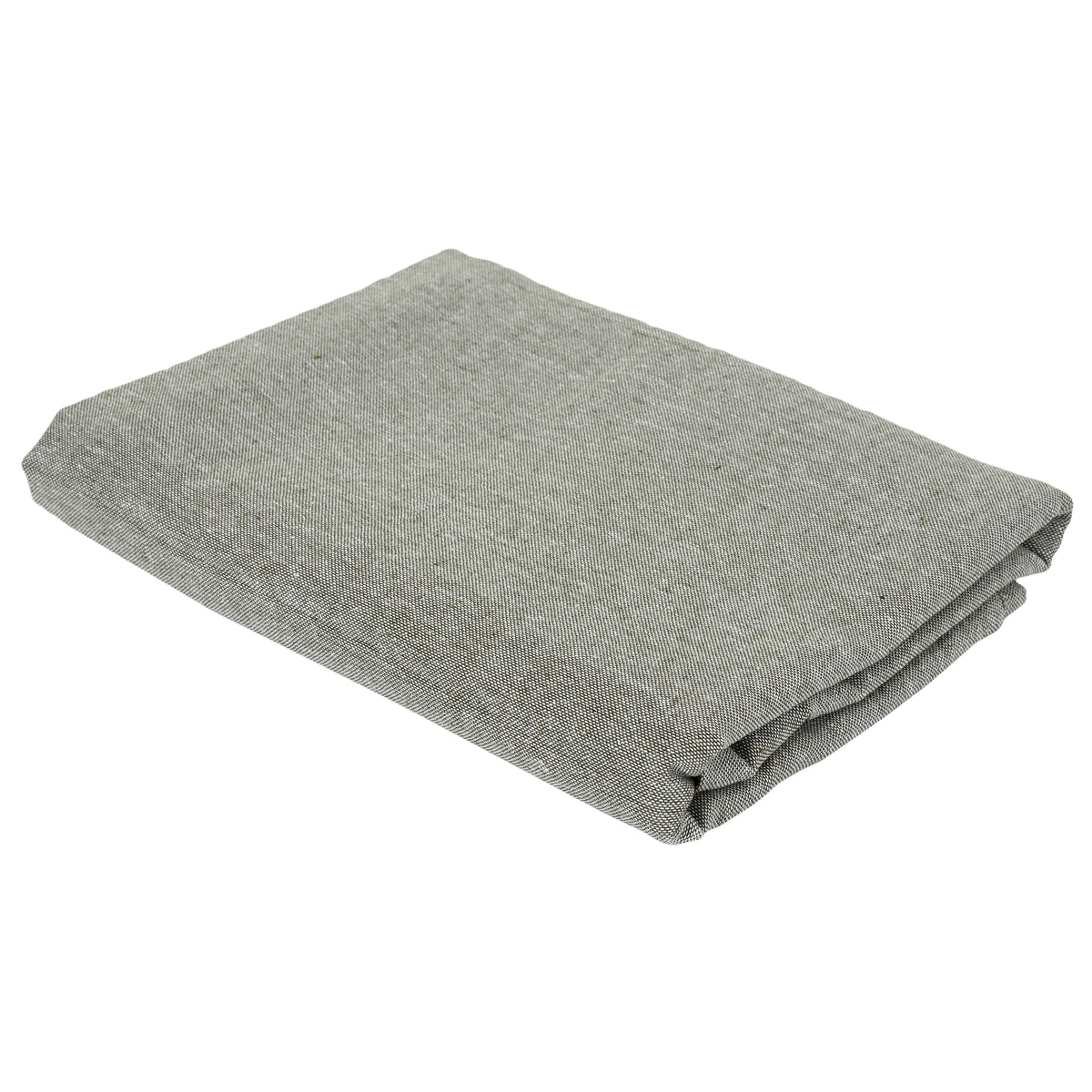 Nappe Coton Vert Olive 140X250Cm