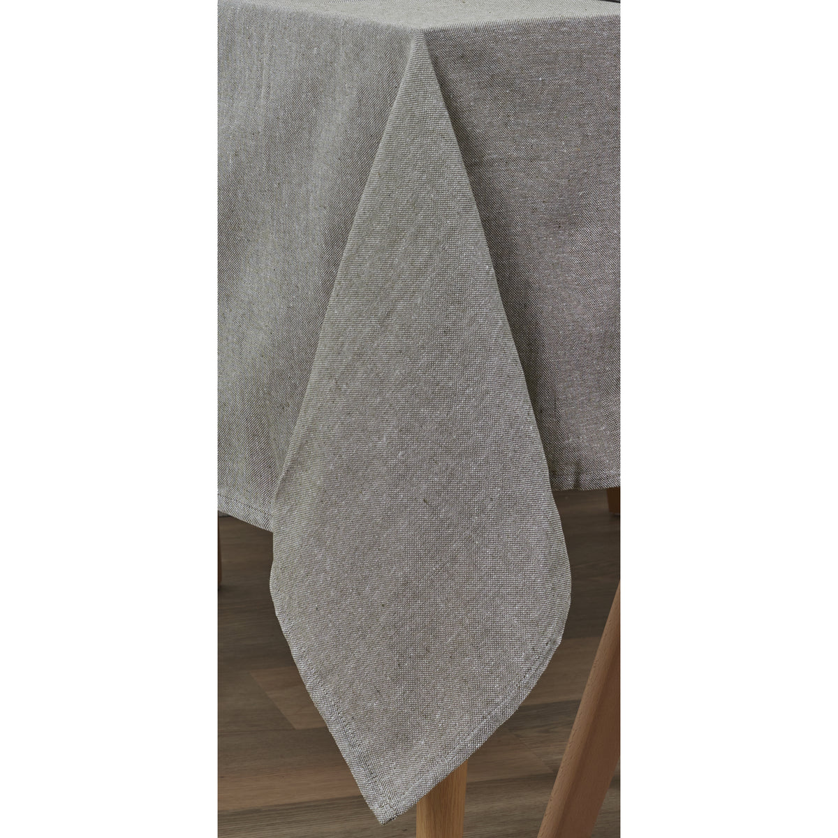 Nappe Coton Vert Olive 140X250Cm