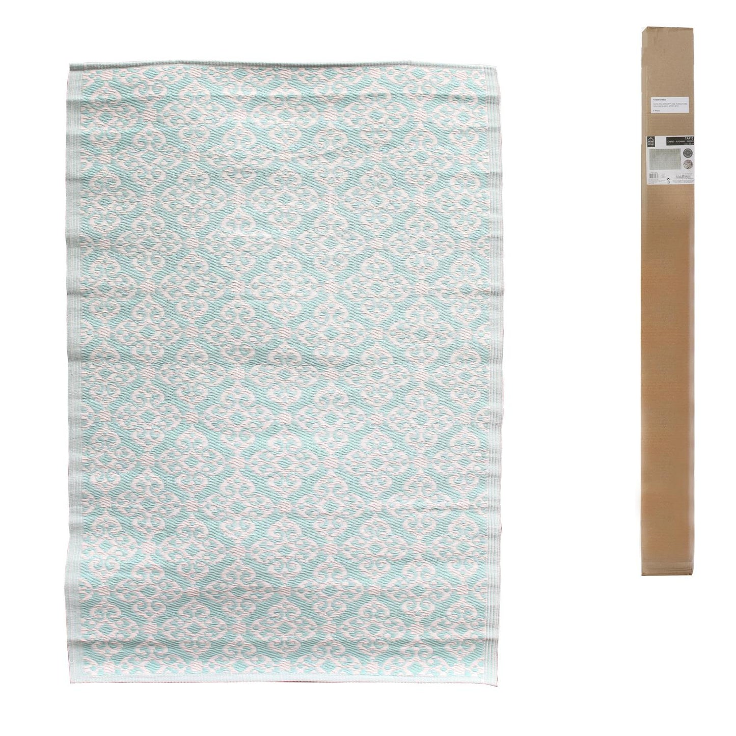 Tapis Polypropylene Turquoise 120X180Cm