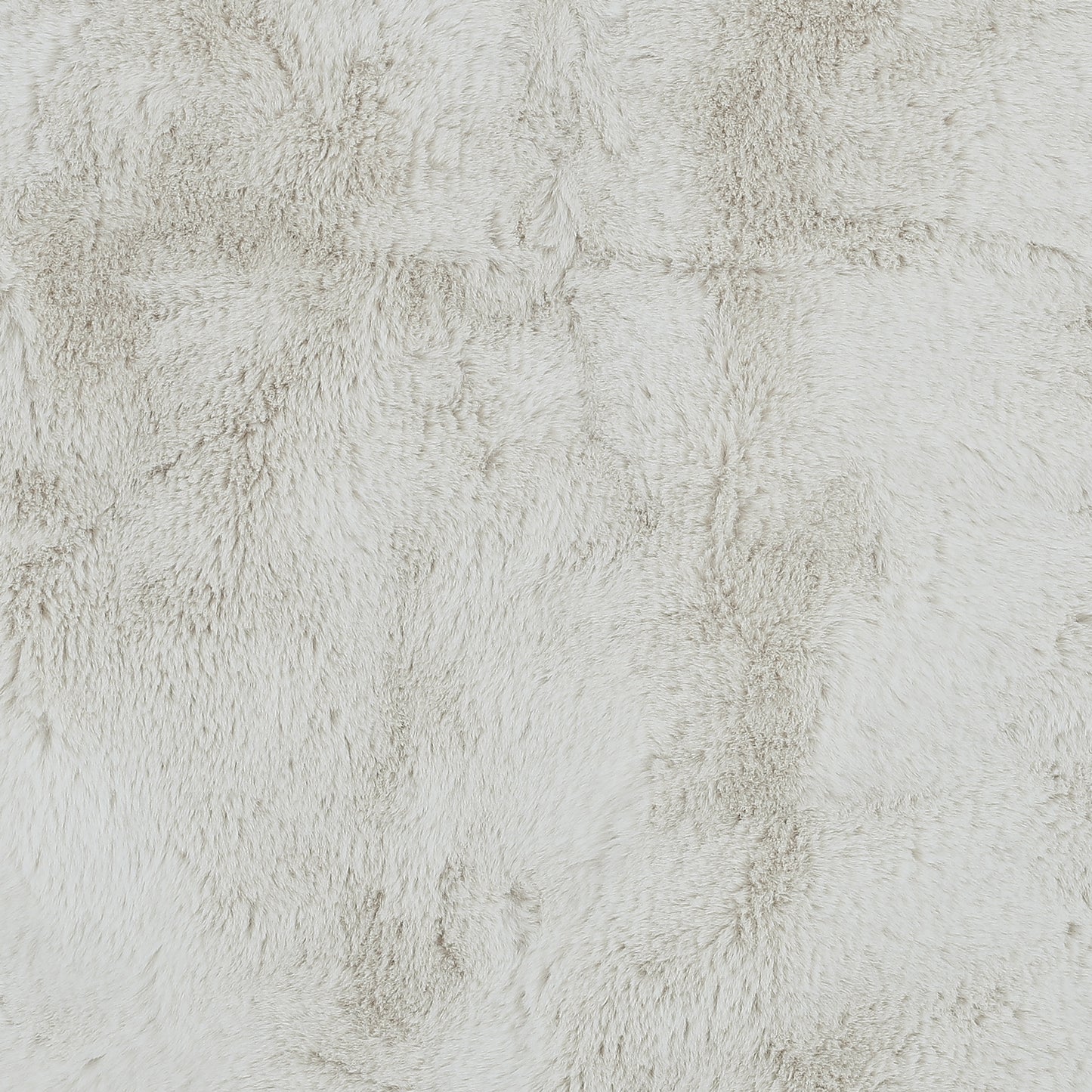 Tapis Imitation Fourrure Poil Fin Ecru 60X90Cm