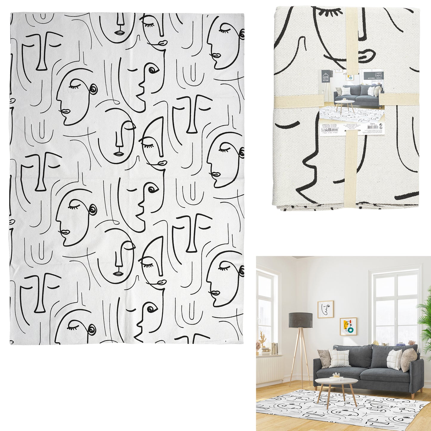 Tapis Arty 120X170Cm