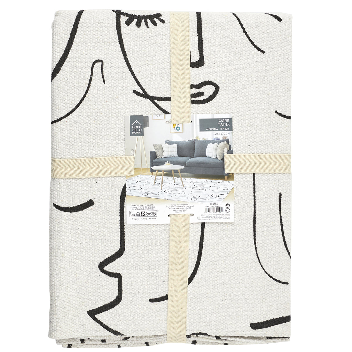 Tapis Arty 120X170Cm
